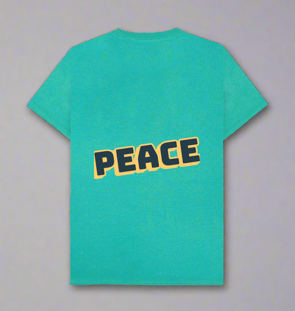 Seagrass Green Recycled Printed T-Shirt