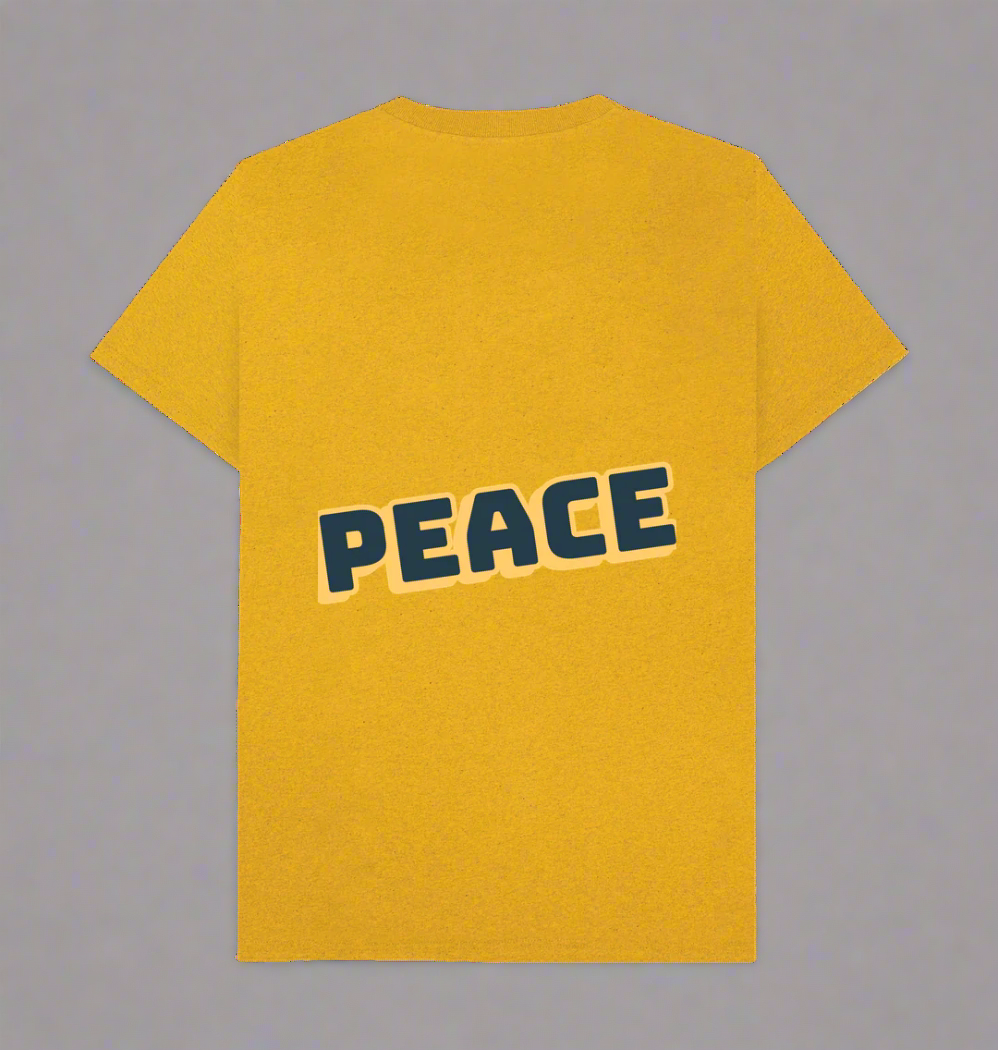 Sunflower Yellow Recycled Printed T-Shirt