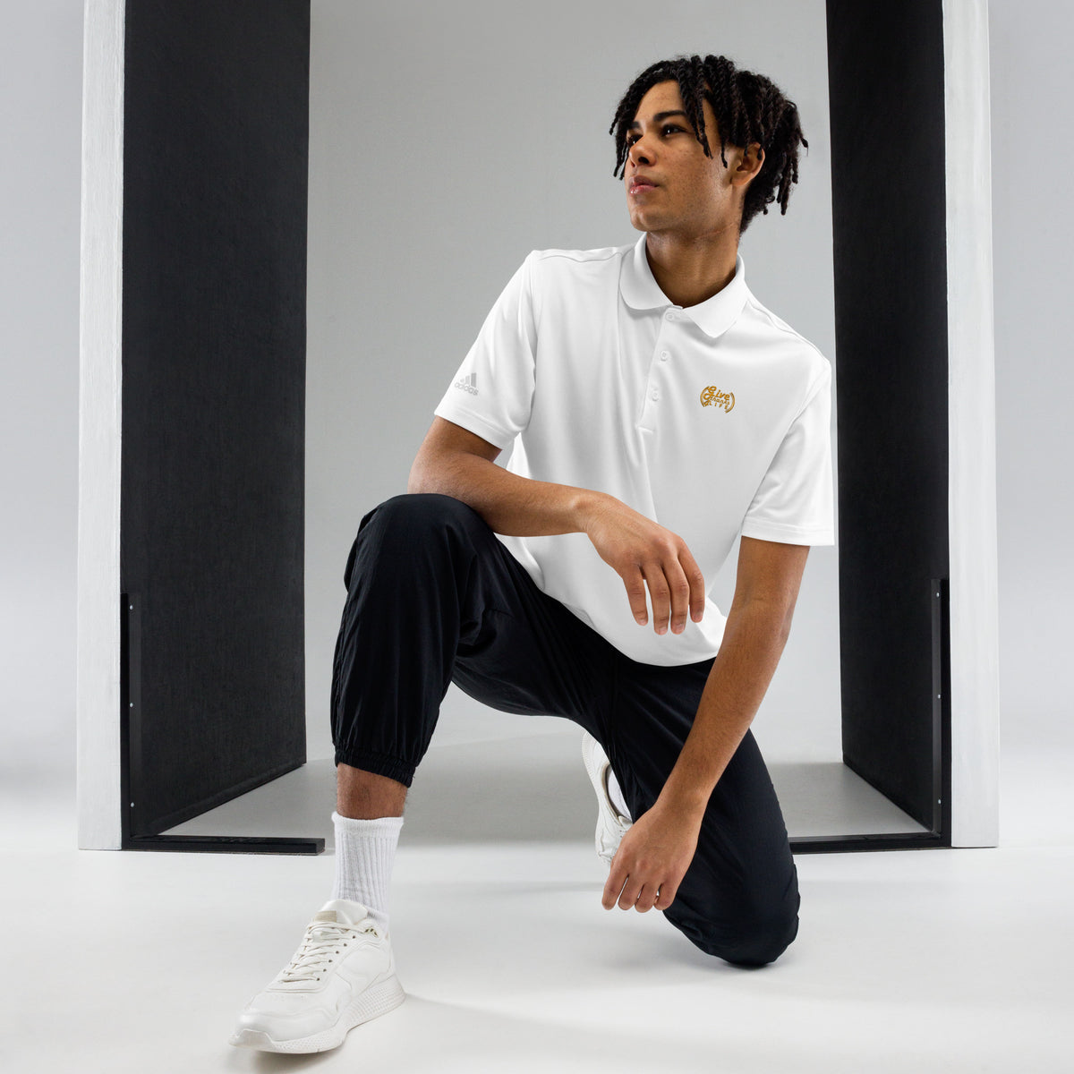 GT4L Adidas Premium Polo Shirt, view 8