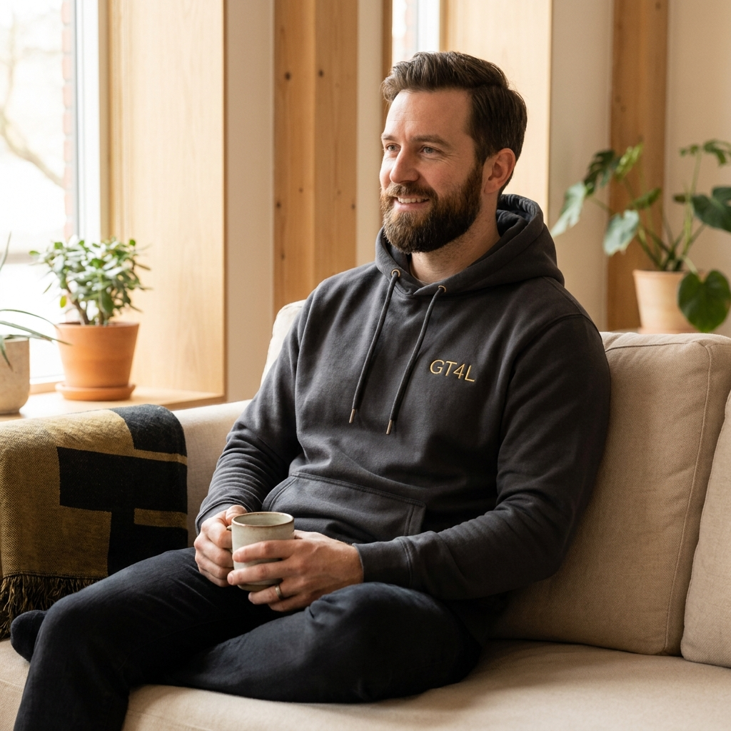 GT4L Celebration Milestones Hoodie | All-Over Print Recycled Fleece | UK
