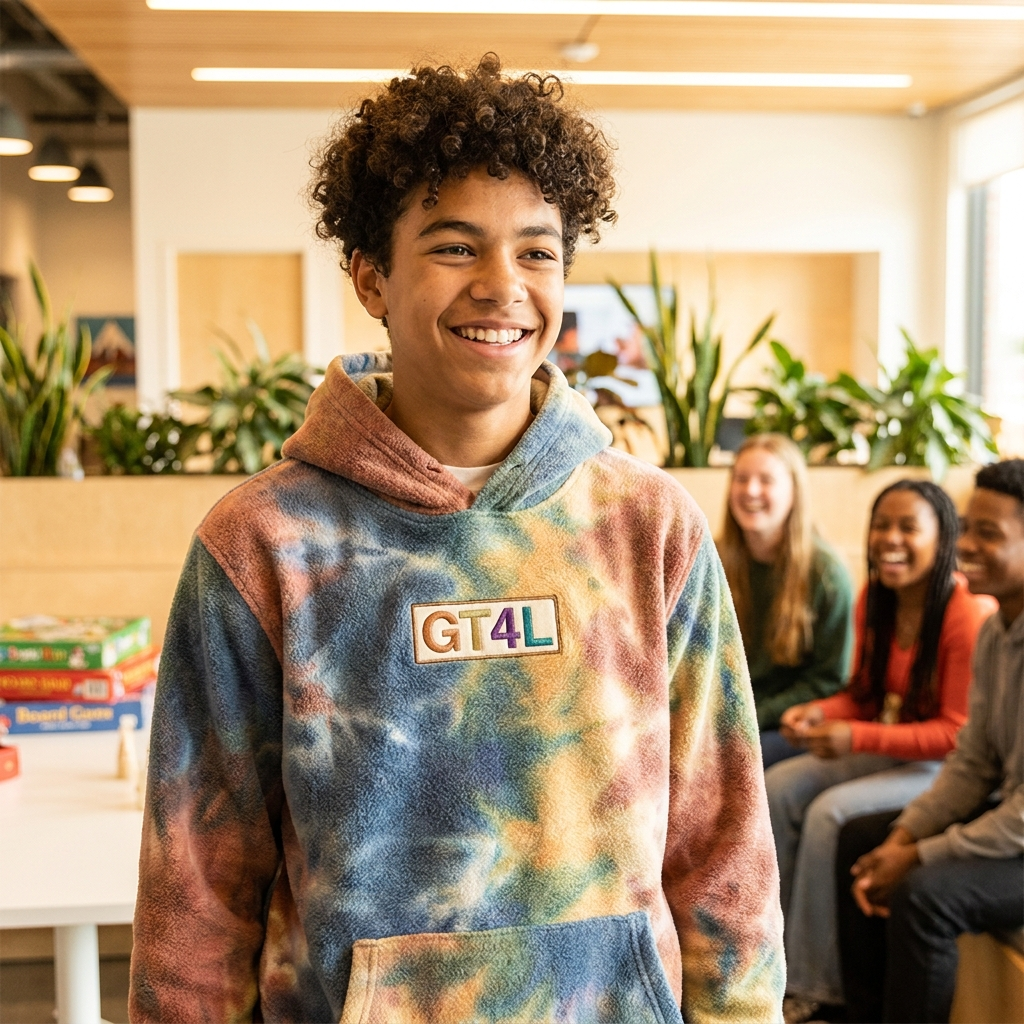 GT4L Youth Crewneck Sweatshirt | Soft Fleece Kids Sweatshirt | UK