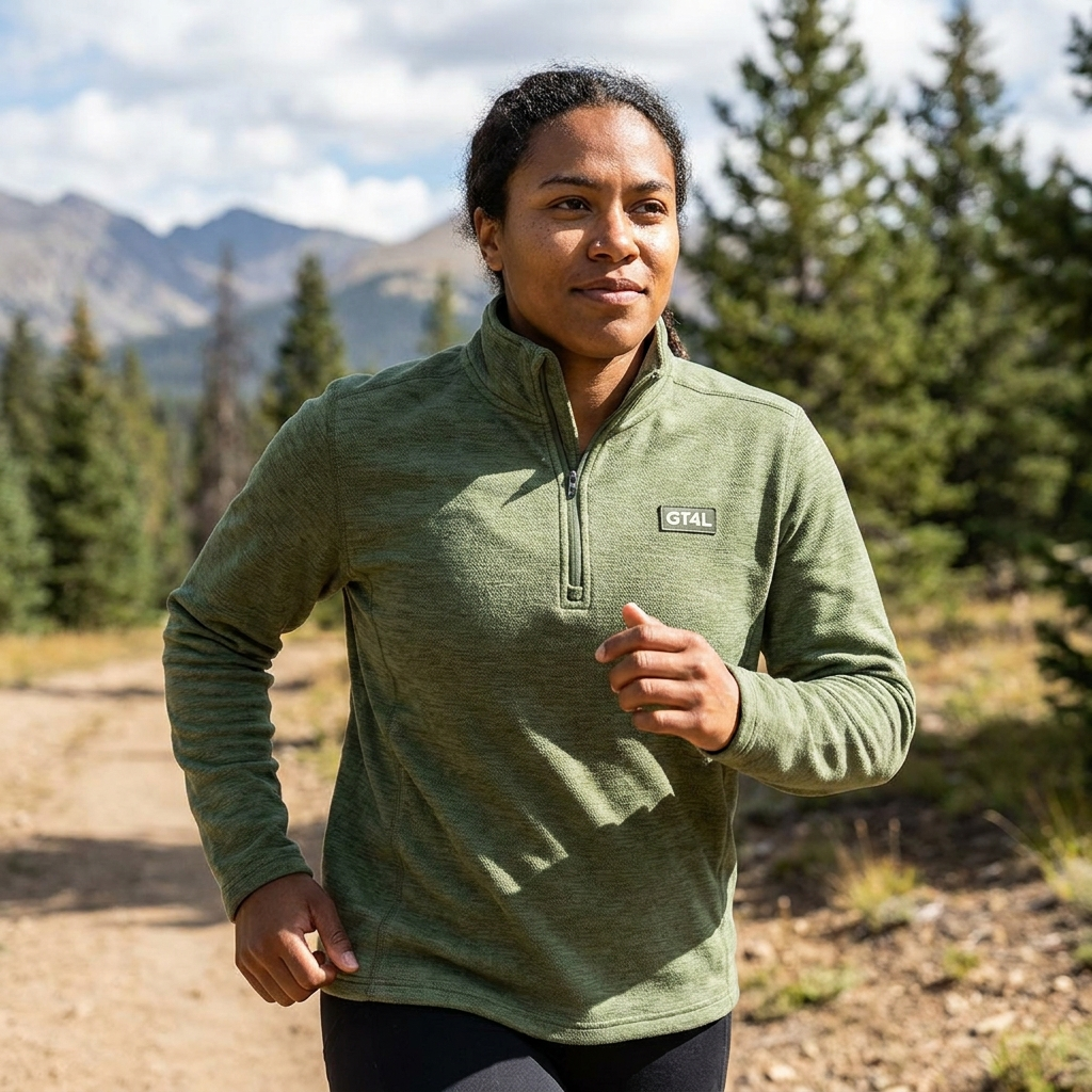 GT4L My Mind Lightweight Quarter-Zip Pullover