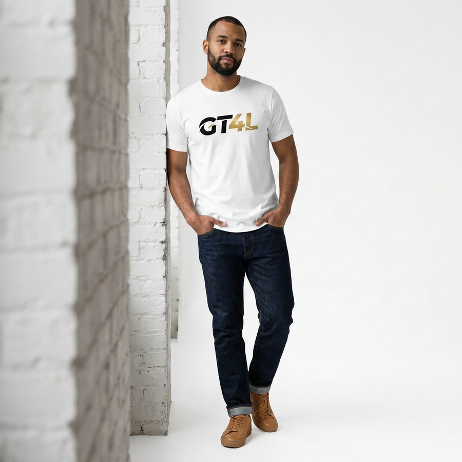 GT4L Men's Black Striped Performance Long Sleeve, view 6