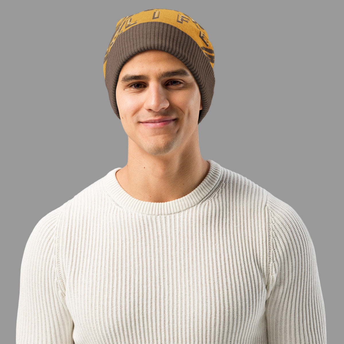 GT4L Unisex Knitted Beanie, view 10