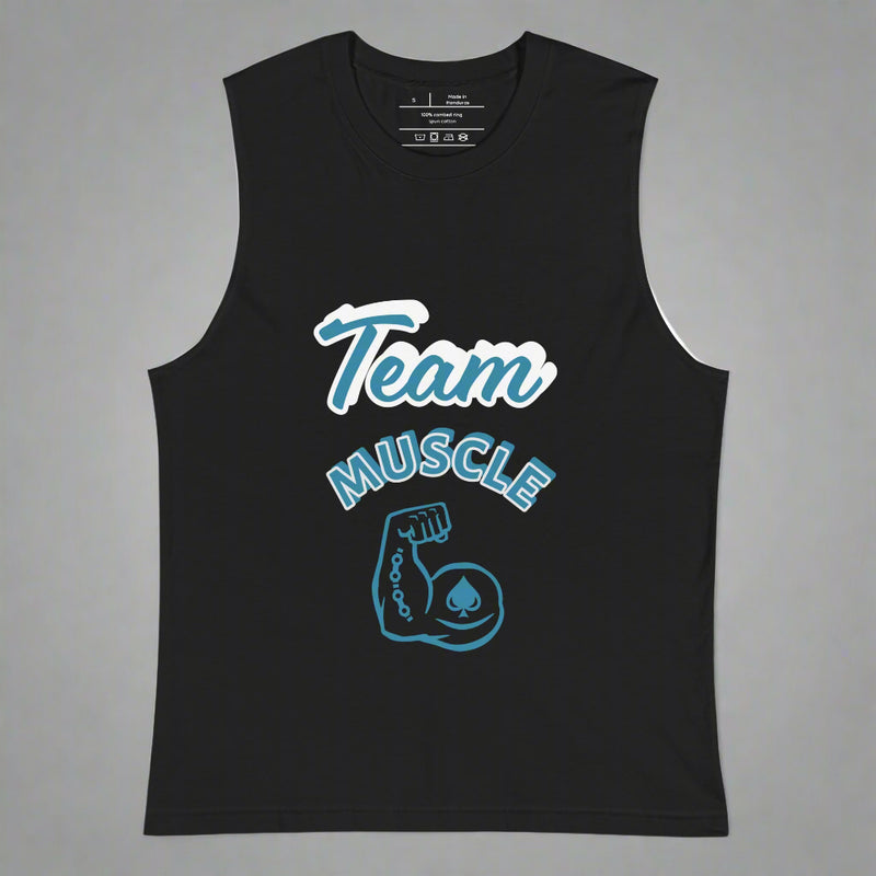 GT4L Men's Black Muscle Shirt
