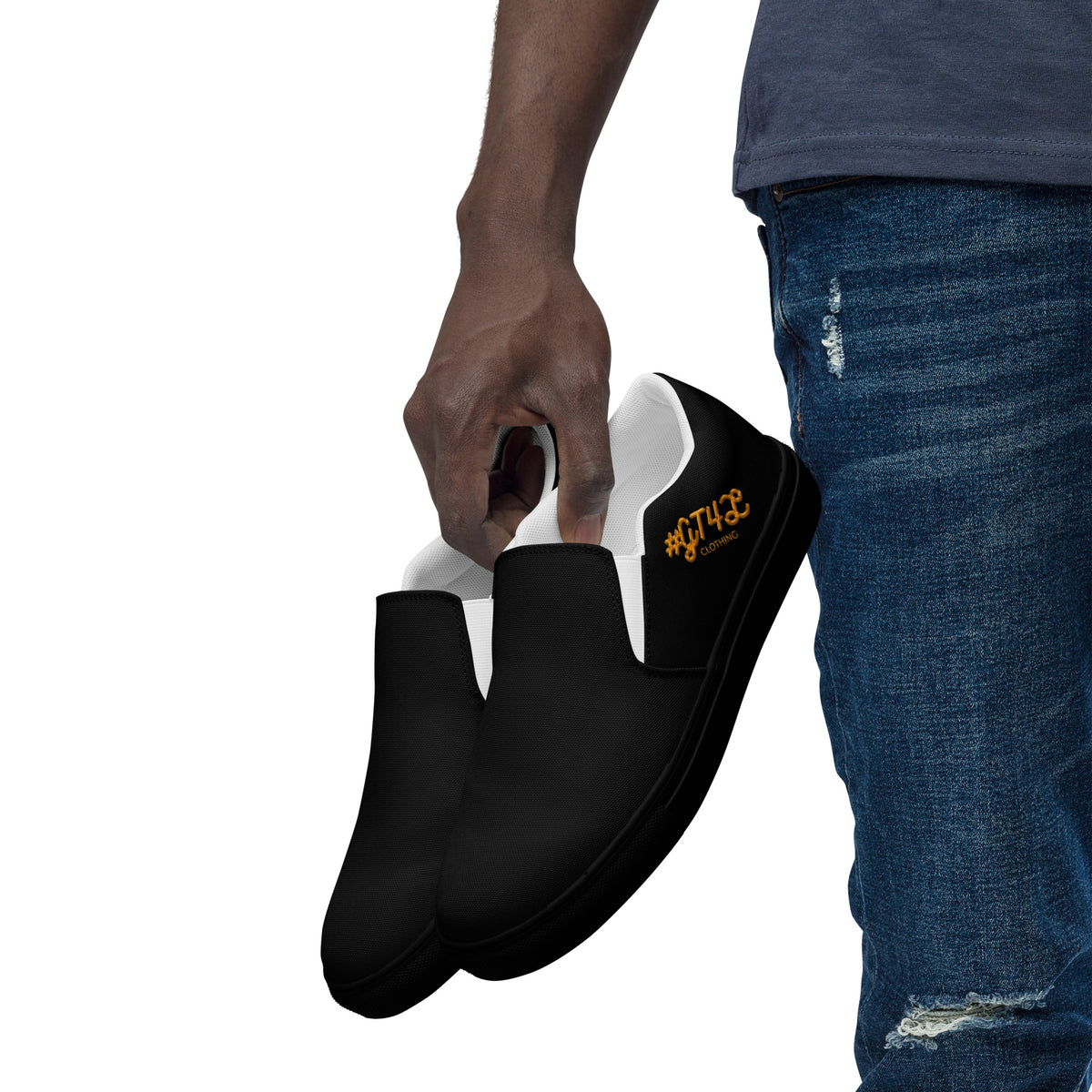 GT4L Men’s slip-on canvas shoes, view 9