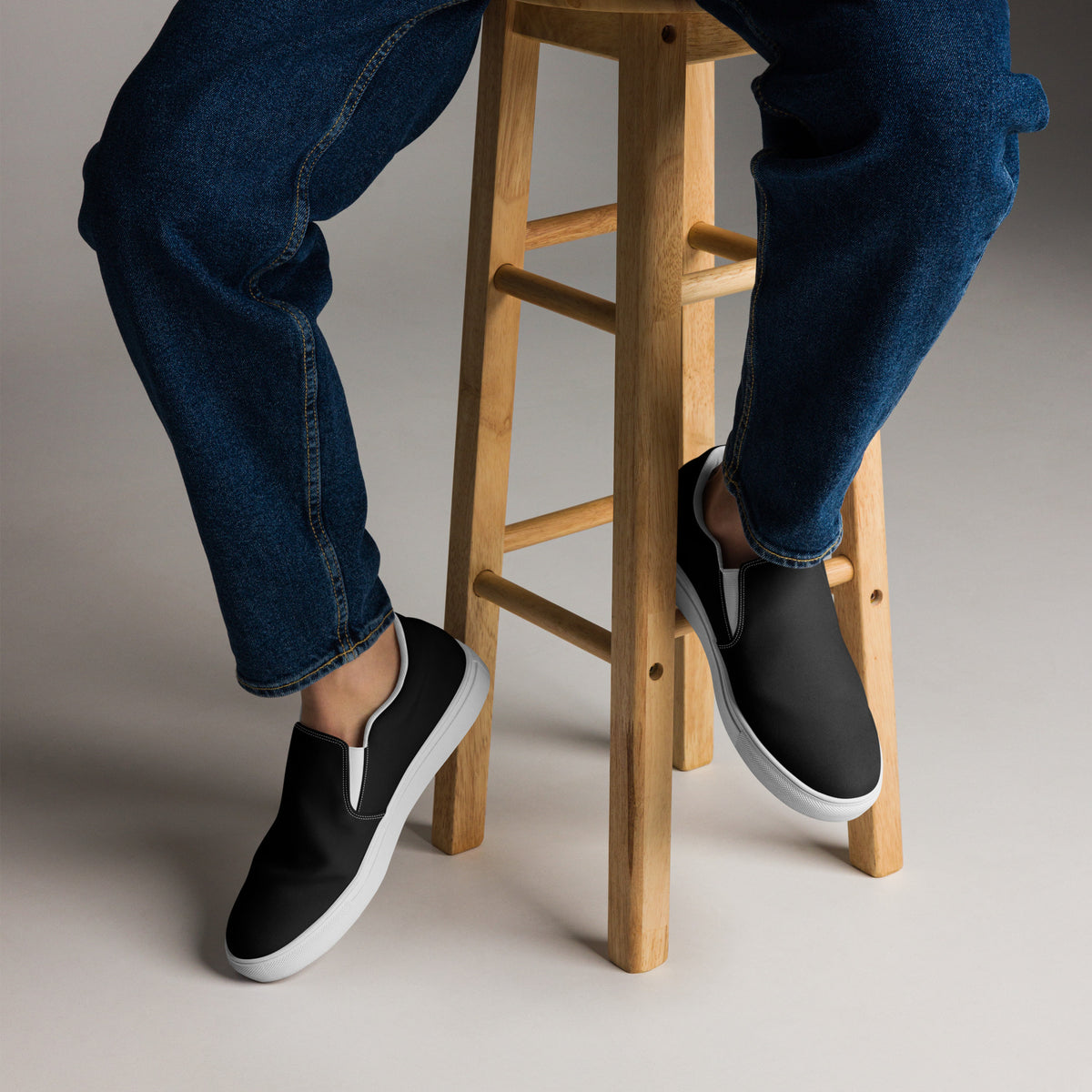 GT4L Men’s slip-on canvas shoes, view 4