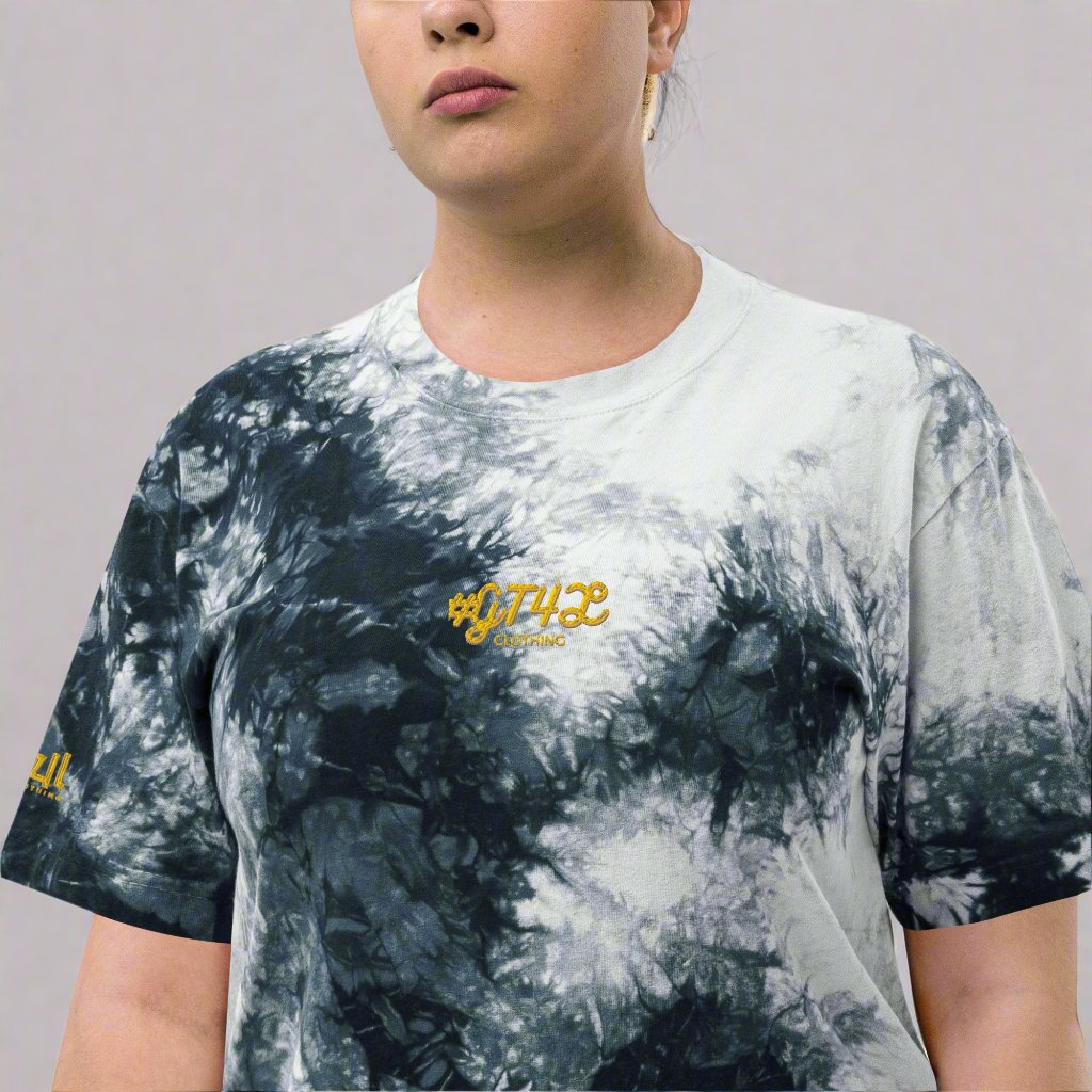 GT4L Women's Oversized Tie-Dye T-Shirt, view 15