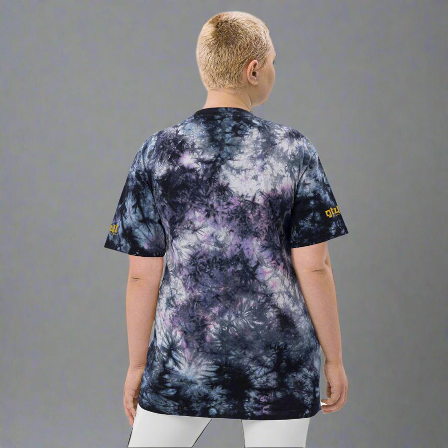 GT4L Women's Oversized Tie-Dye T-Shirt, view 6