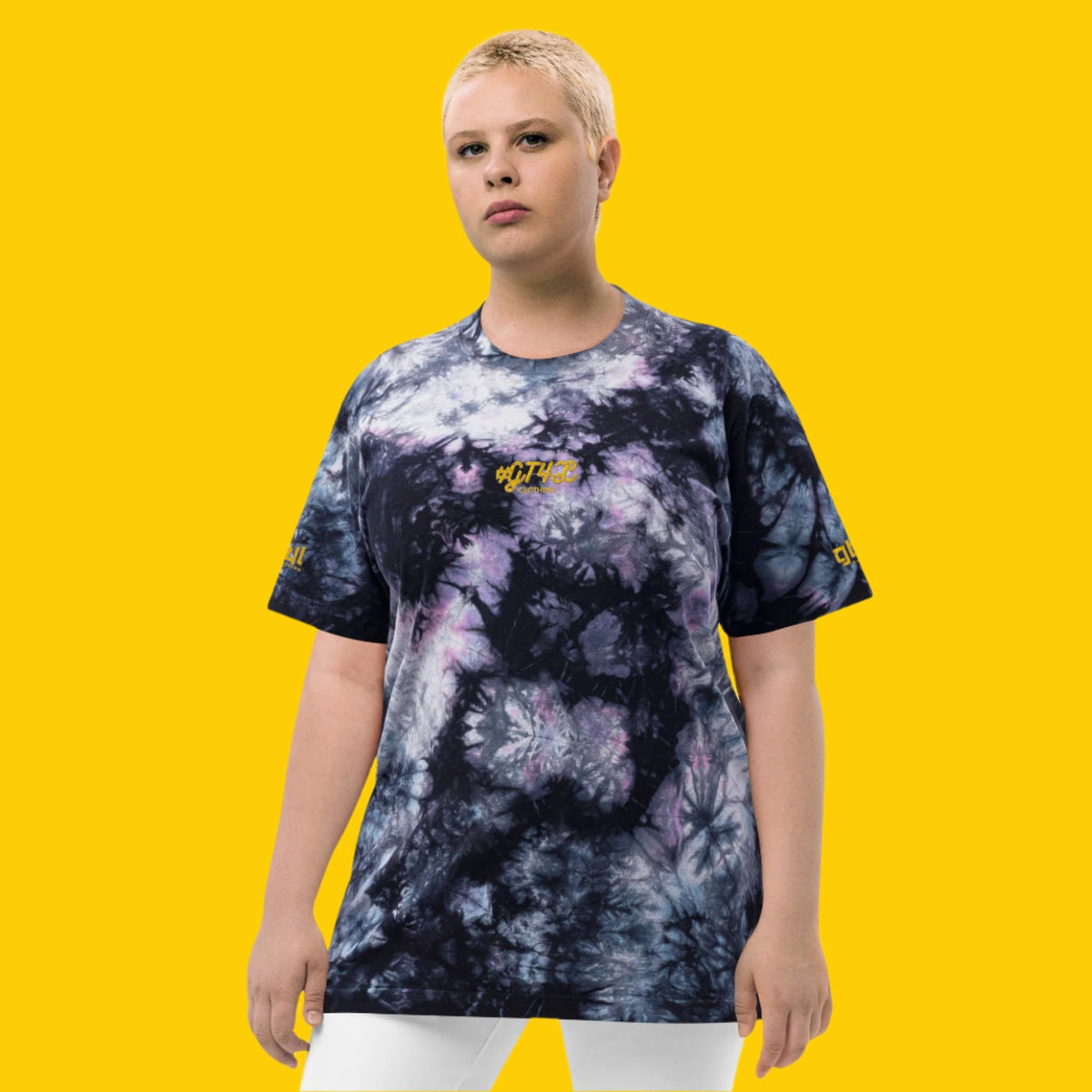 GT4L Women's Oversized Tie-Dye T-Shirt