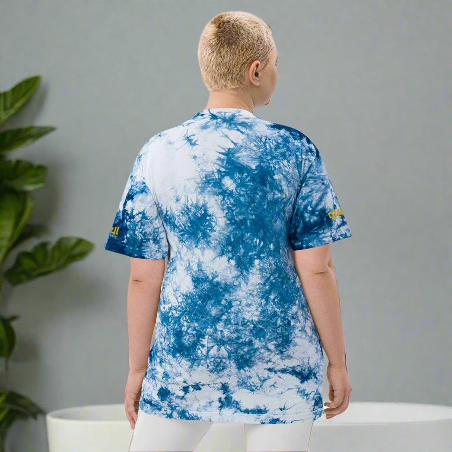 GT4L Women's Oversized Tie-Dye T-Shirt, view 8