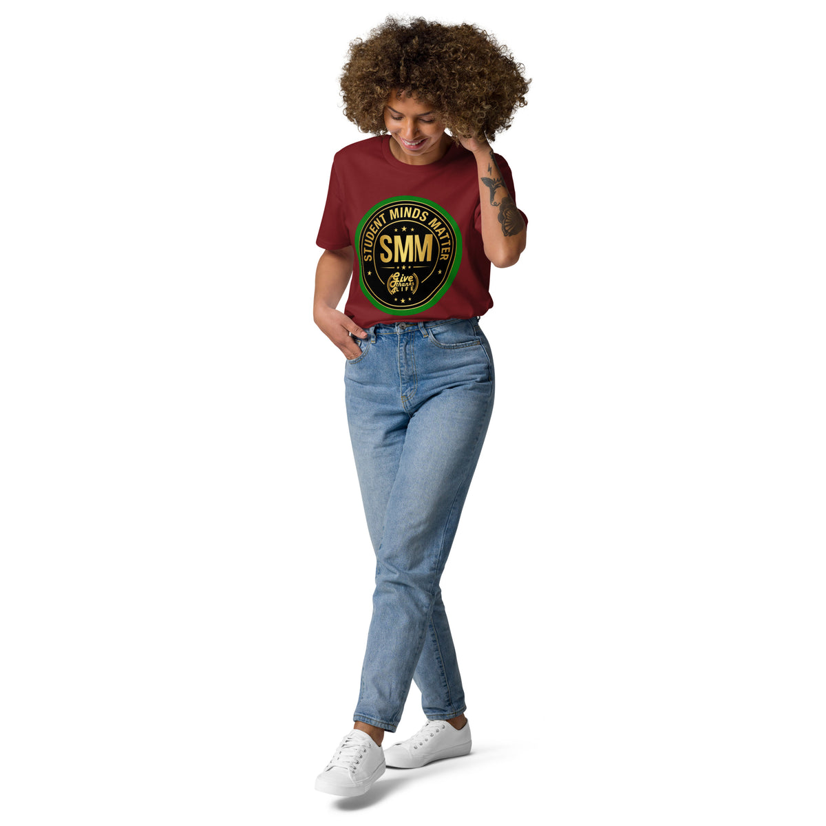 GT4L Students Minds Matter Organic Cotton T-Shirt, view 47