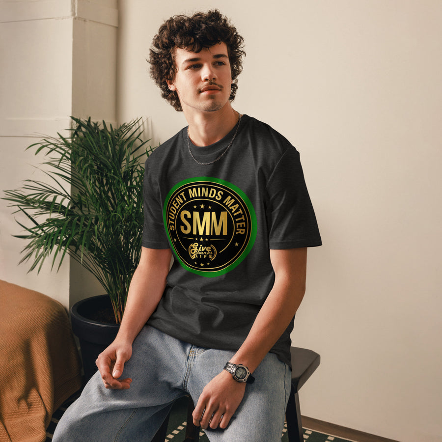 GT4L Students Minds Matter Organic Cotton T-Shirt, view 4