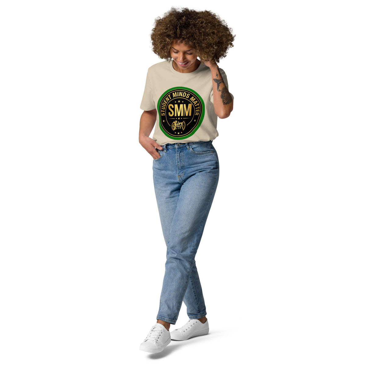 GT4L Students Minds Matter Organic Cotton T-Shirt, view 54