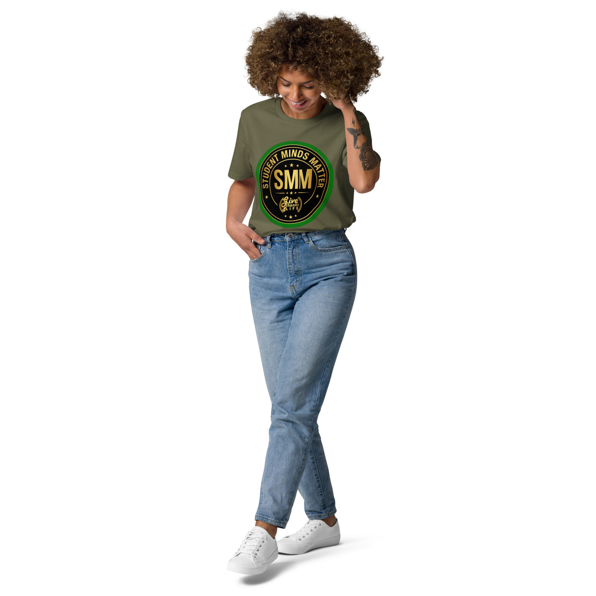 GT4L Students Minds Matter Organic Cotton T-Shirt, view 51