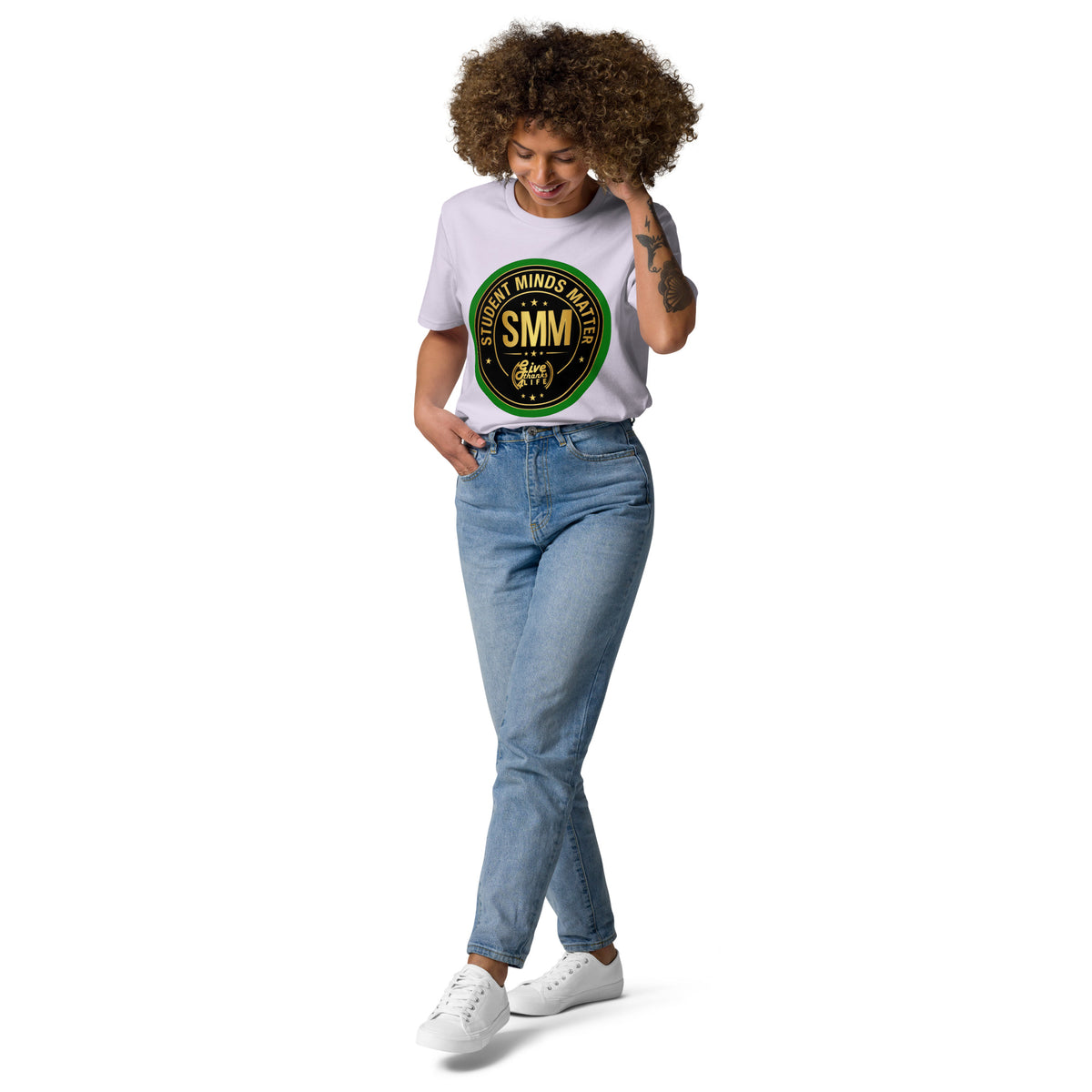 GT4L Students Minds Matter Organic Cotton T-Shirt, view 57