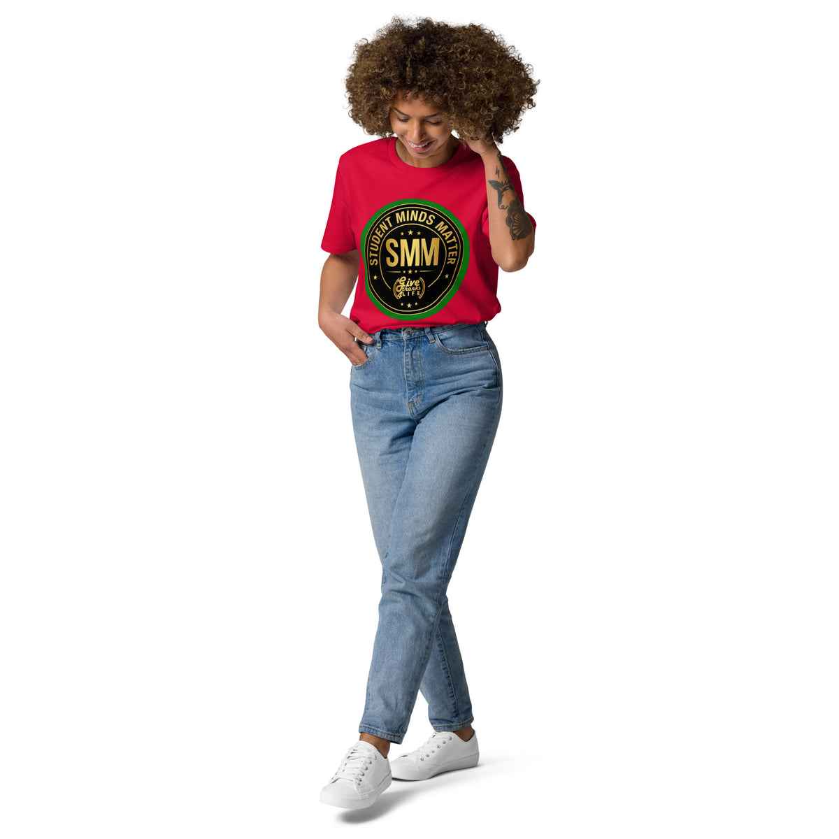 GT4L Students Minds Matter Organic Cotton T-Shirt, view 49