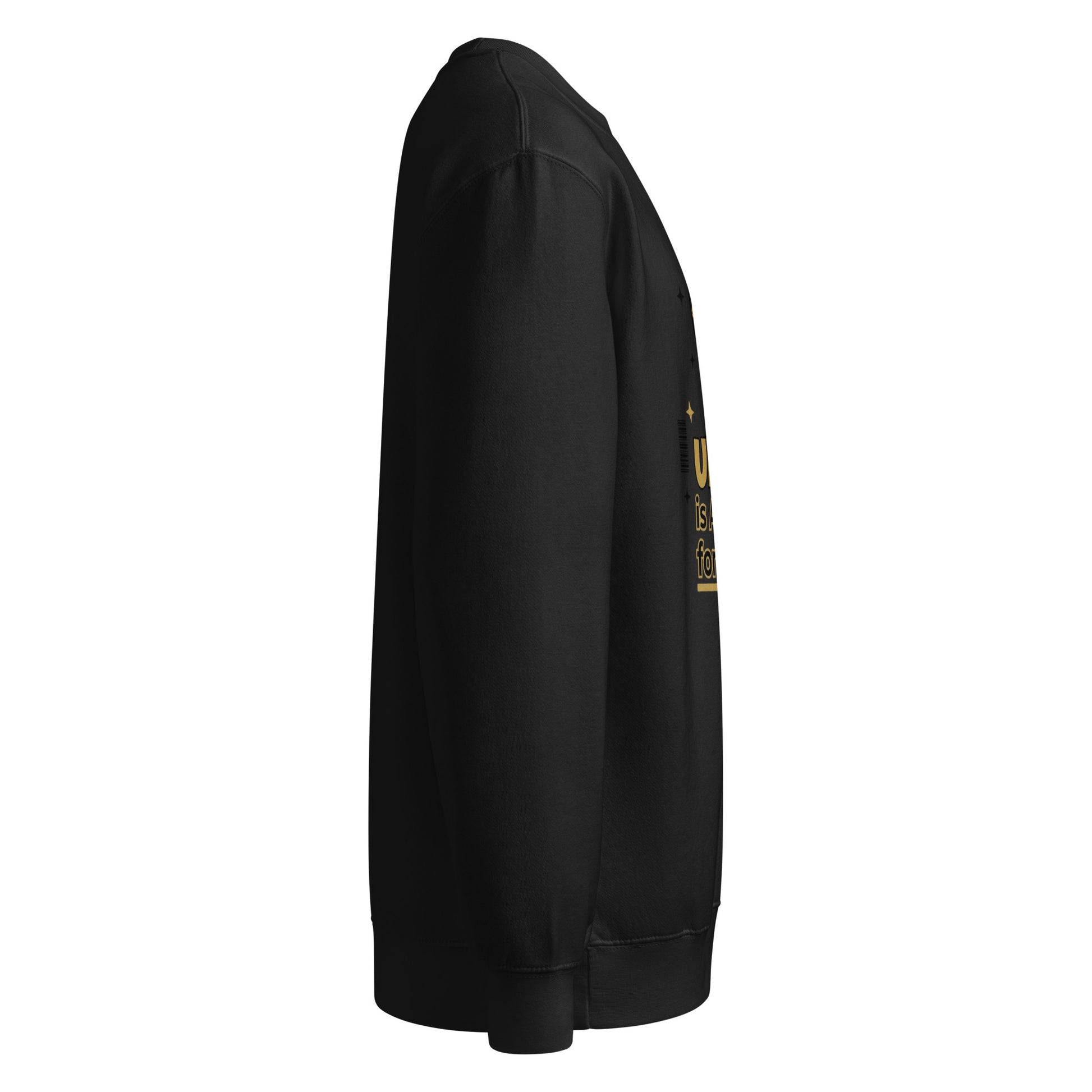 Black hoodie on a white background