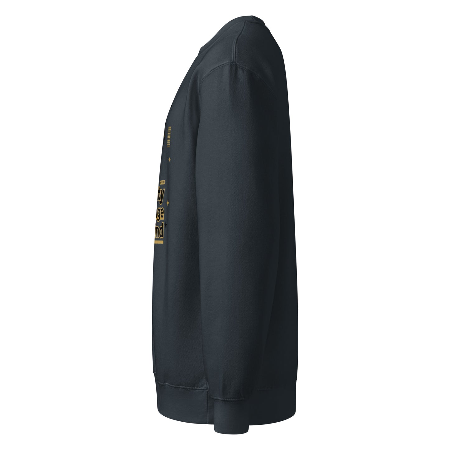 Black long-sleeve shirt on a white background