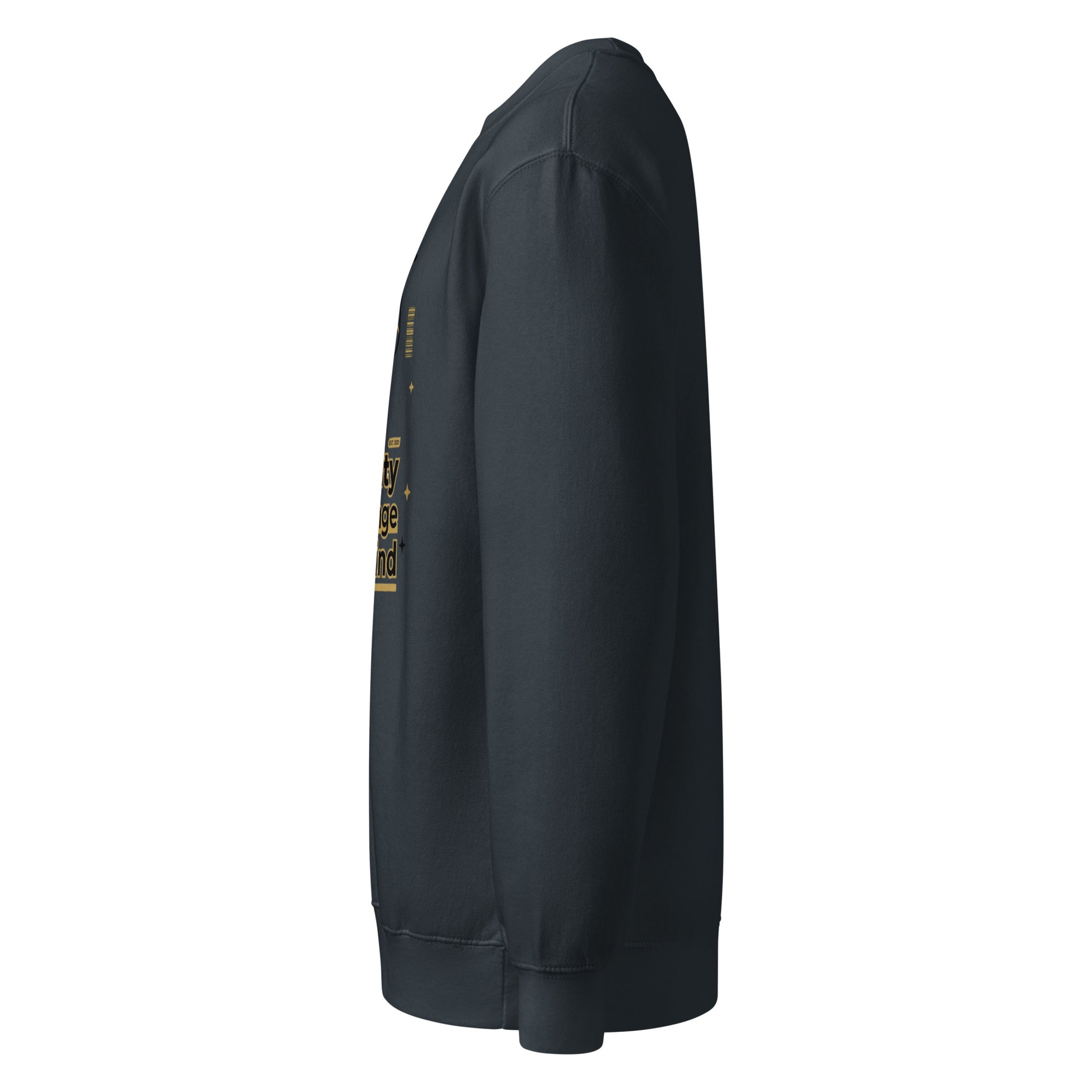 Black long-sleeve shirt on a white background
