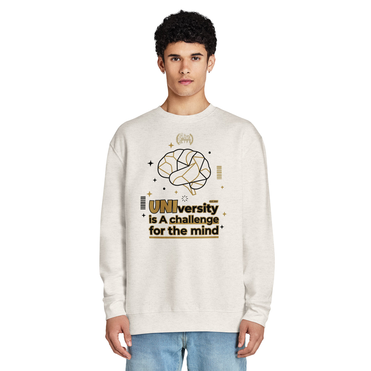 GT4L Student Wellbeing Crew Neck Sweatshirt, view 33