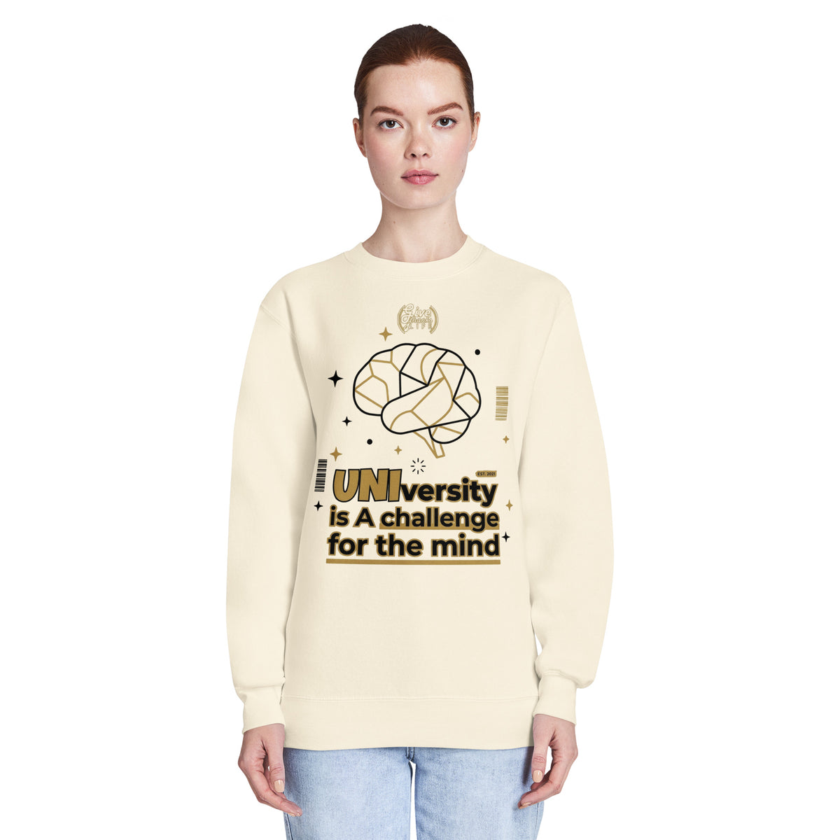 GT4L Student Wellbeing Crew Neck Sweatshirt, view 44