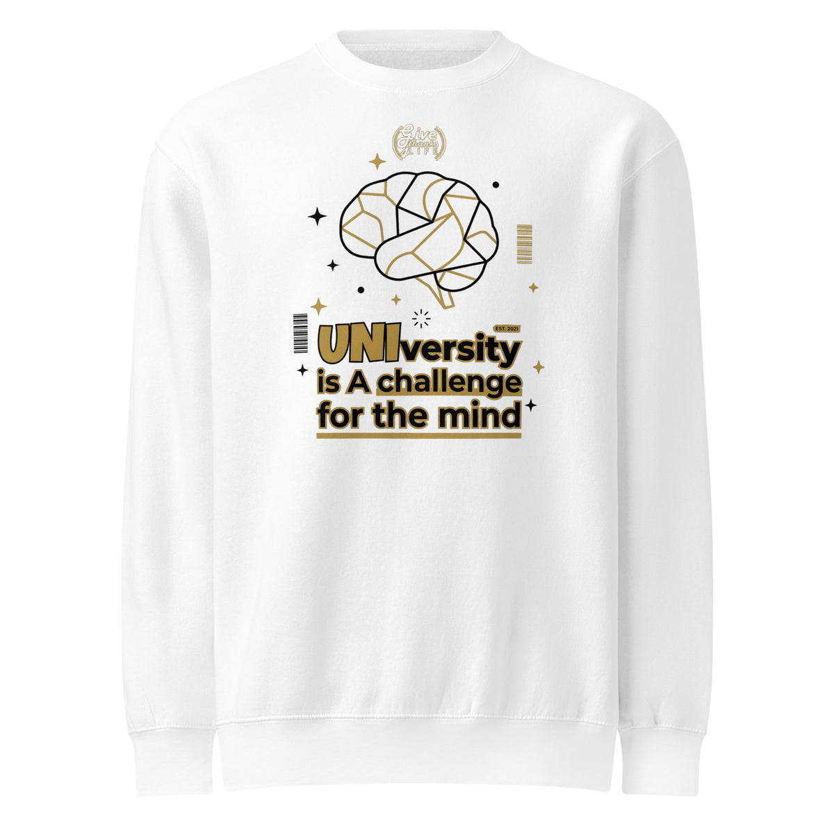 GT4L Student Wellbeing Crew Neck Sweatshirt, view 15