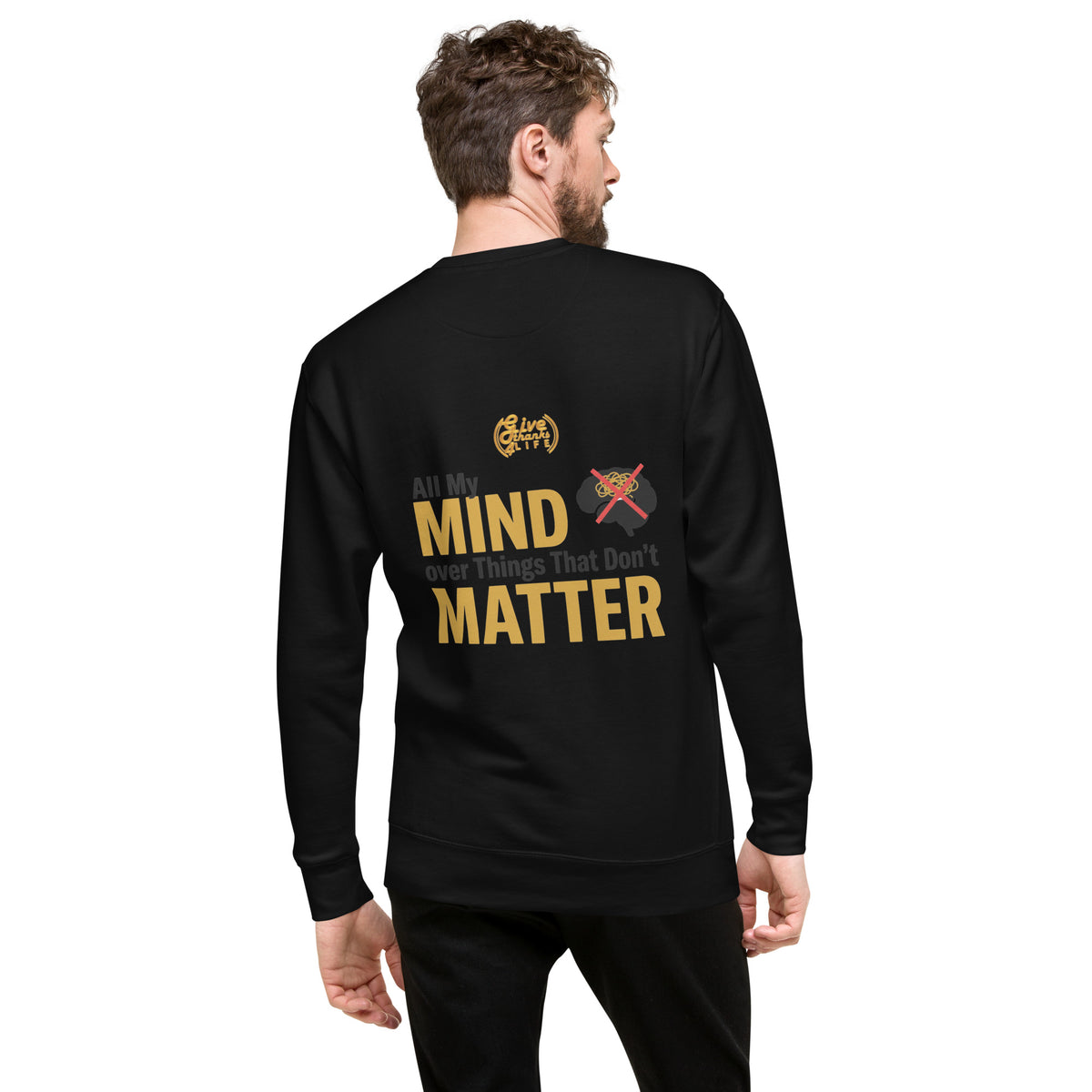 GT4L My Mind Unisex Premium Sweatshirt, view 6