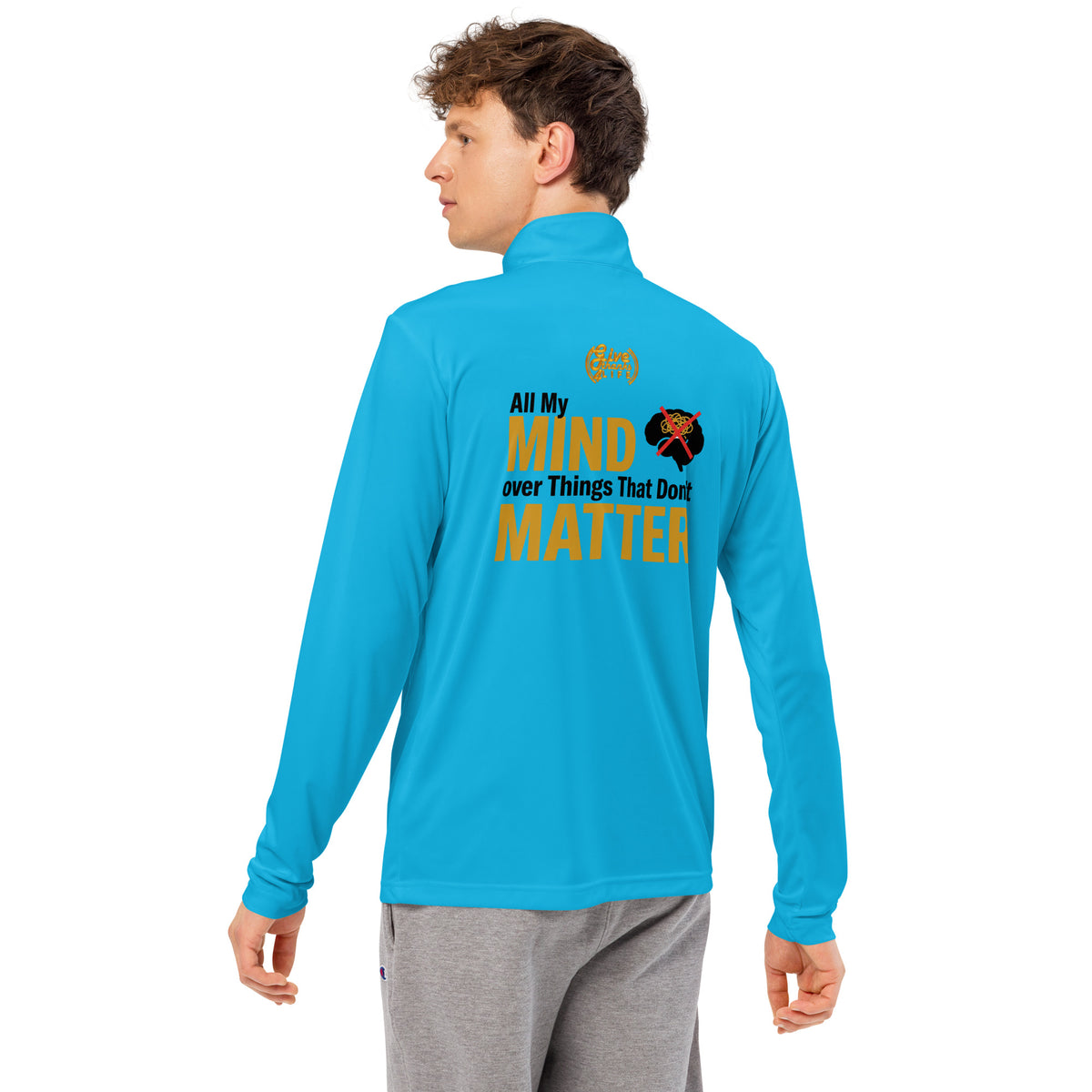 GT4L My Mind Lightweight Quarter-Zip Pullover, view 25