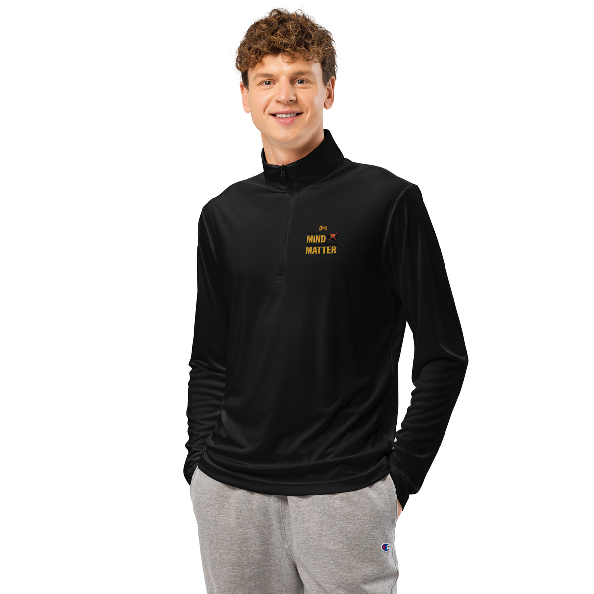 GT4L My Mind Lightweight Quarter-Zip Pullover, view 13
