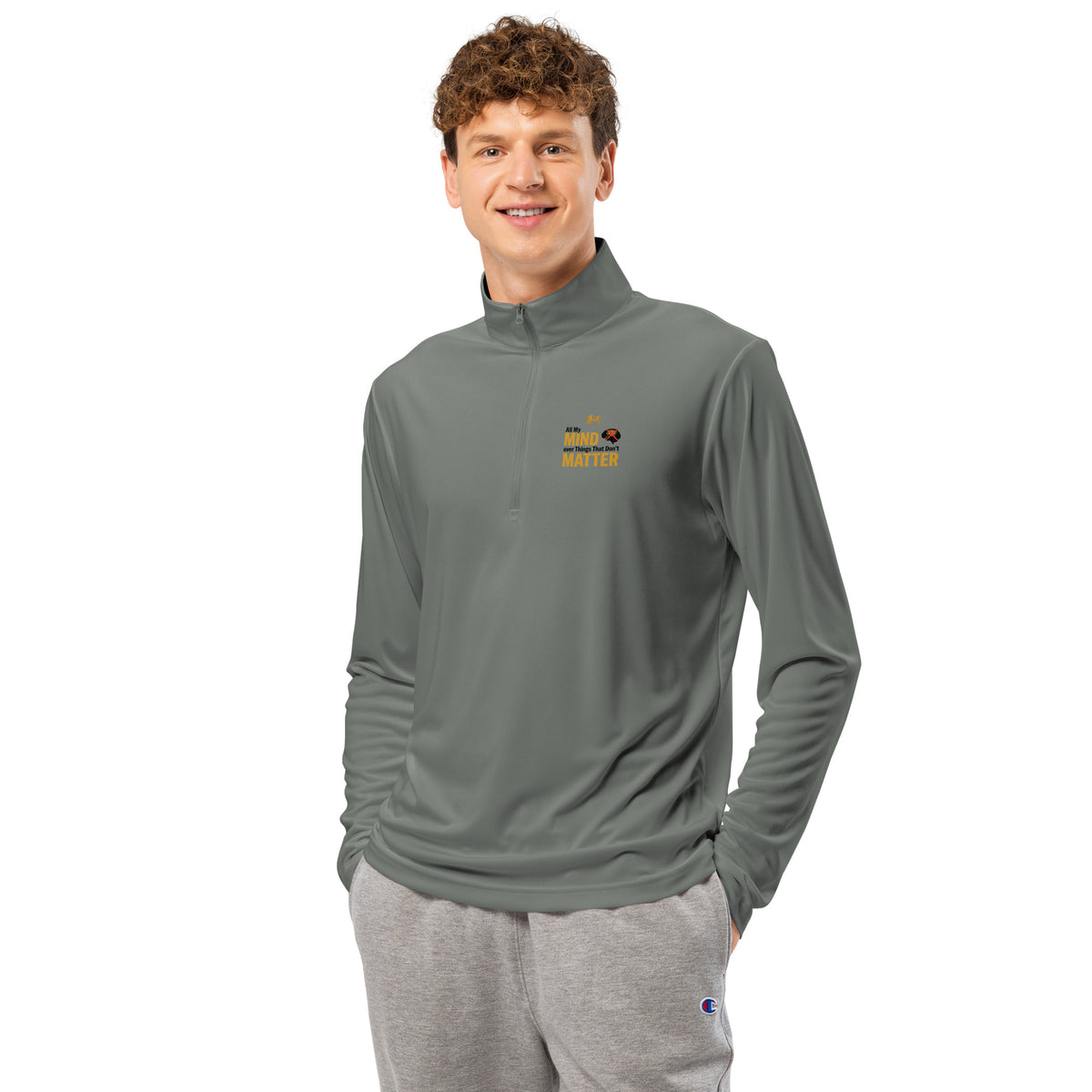 GT4L My Mind Lightweight Quarter-Zip Pullover, view 22