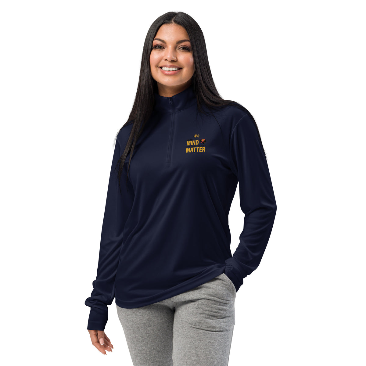 GT4L My Mind Lightweight Quarter-Zip Pullover, view 5