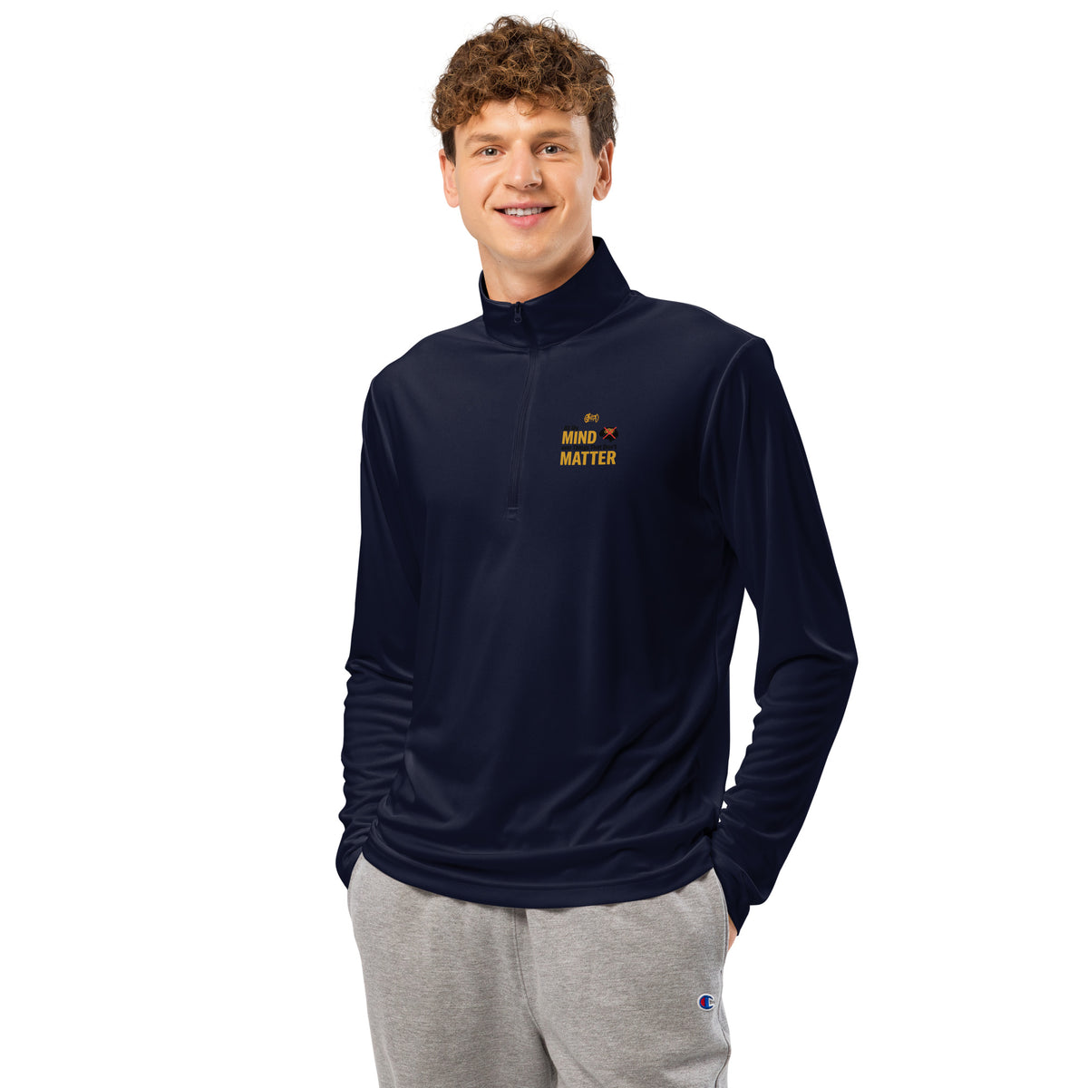 GT4L My Mind Lightweight Quarter-Zip Pullover, view 14
