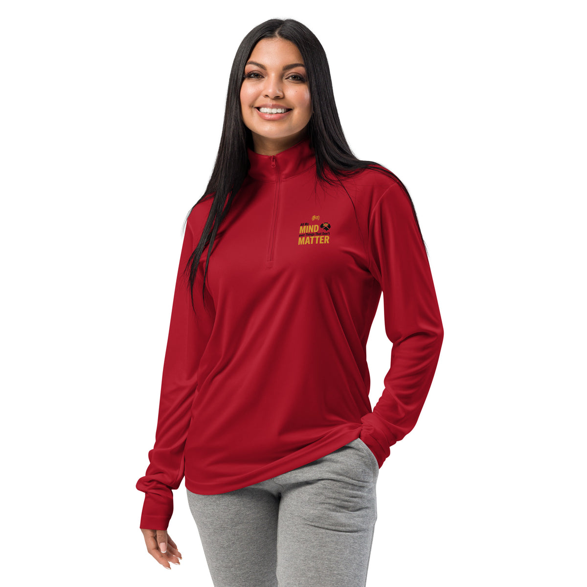 GT4L My Mind Lightweight Quarter-Zip Pullover, view 7