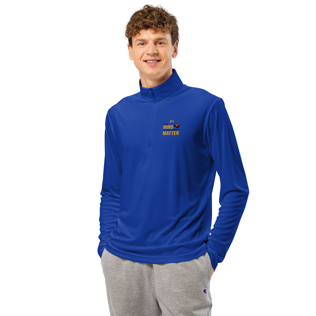 GT4L My Mind Lightweight Quarter-Zip Pullover, view 18