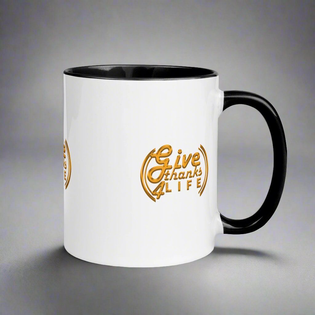 GT4L Ceramic Mug with Colour Inside