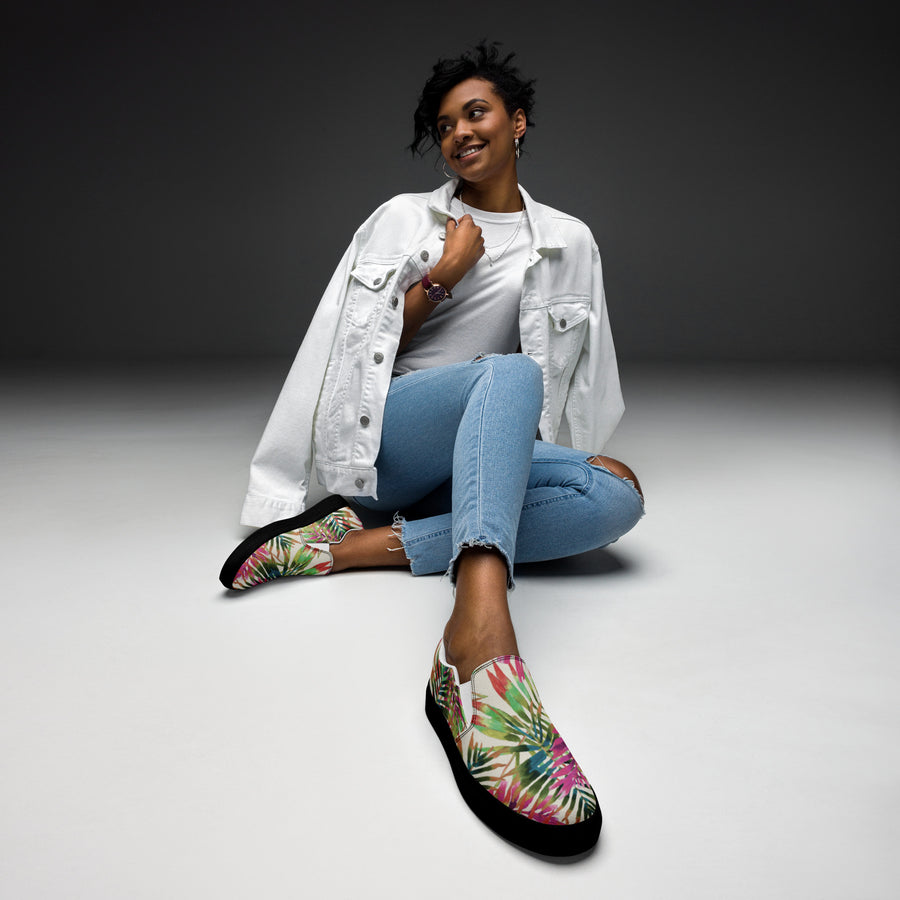 GT4L Women’s slip-on canvas shoes, view 8
