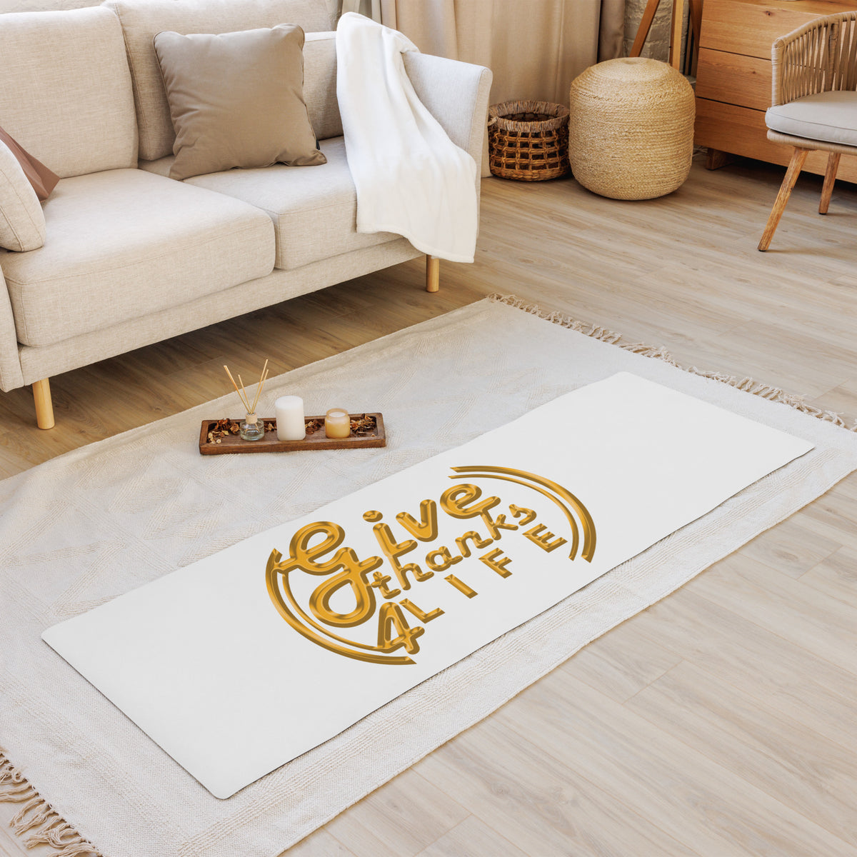 GT4L Logo Yoga Mat, view 11