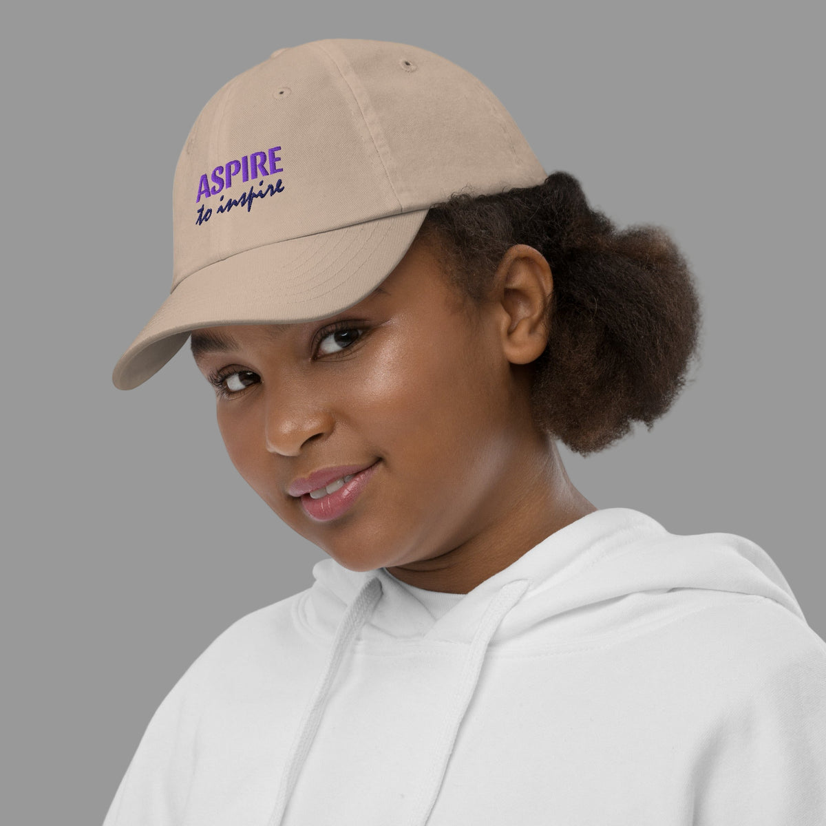 GT4L Aspire to Inspire Youth Baseball Cap, view 34