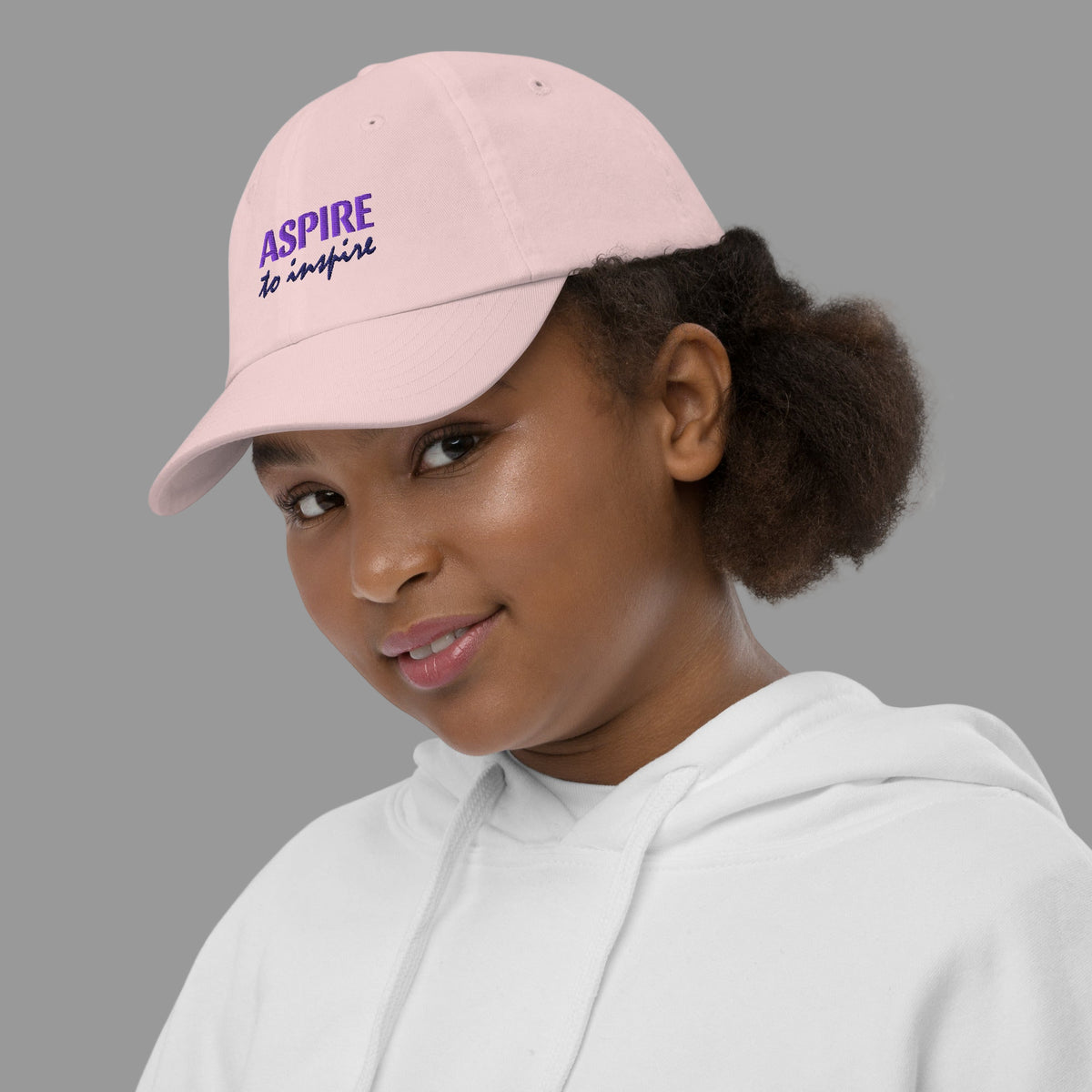 GT4L Aspire to Inspire Youth Baseball Cap, view 38