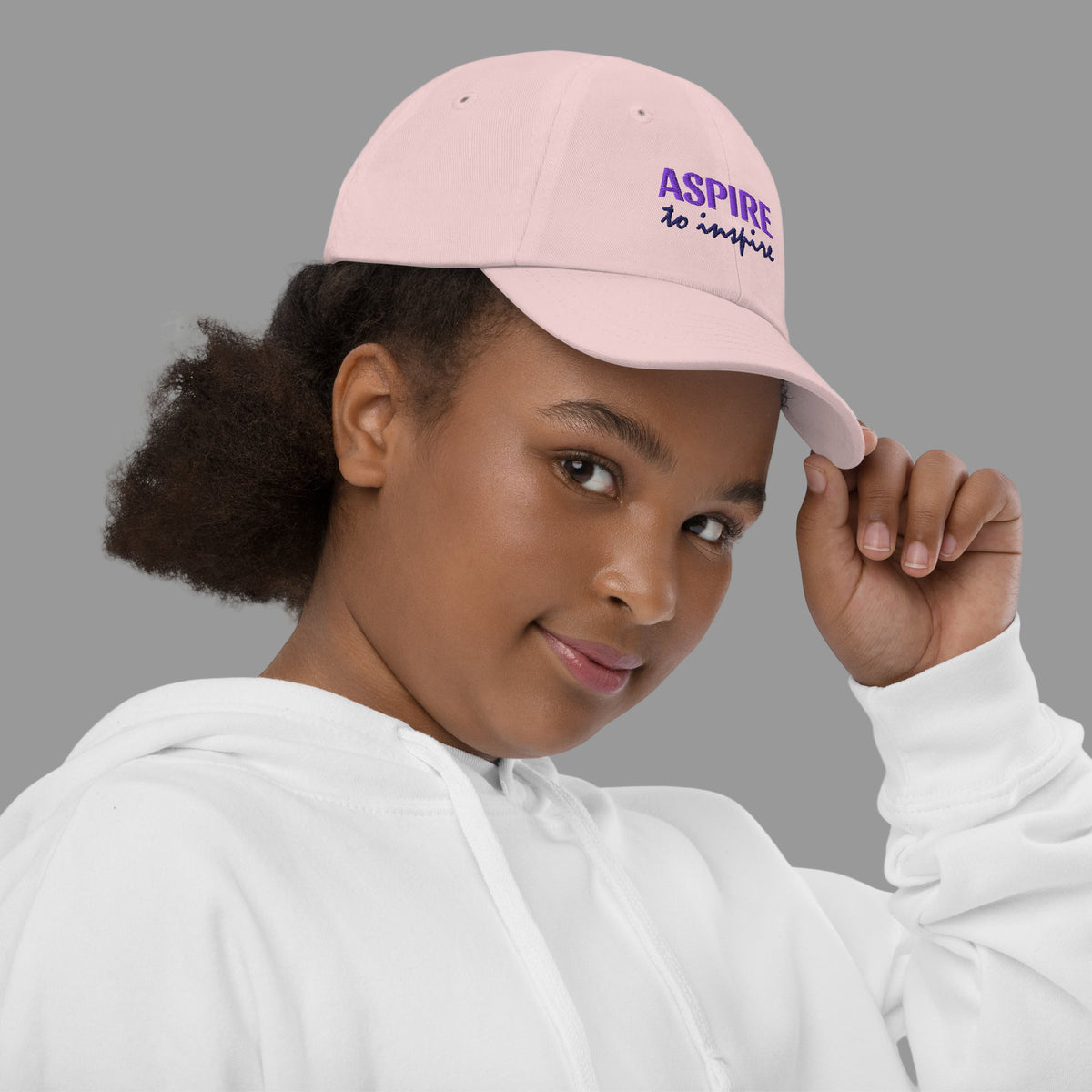 GT4L Aspire to Inspire Youth Baseball Cap, view 39