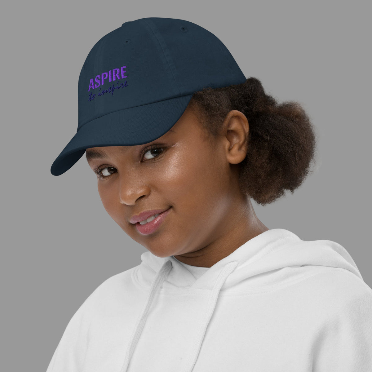 GT4L Aspire to Inspire Youth Baseball Cap, view 15