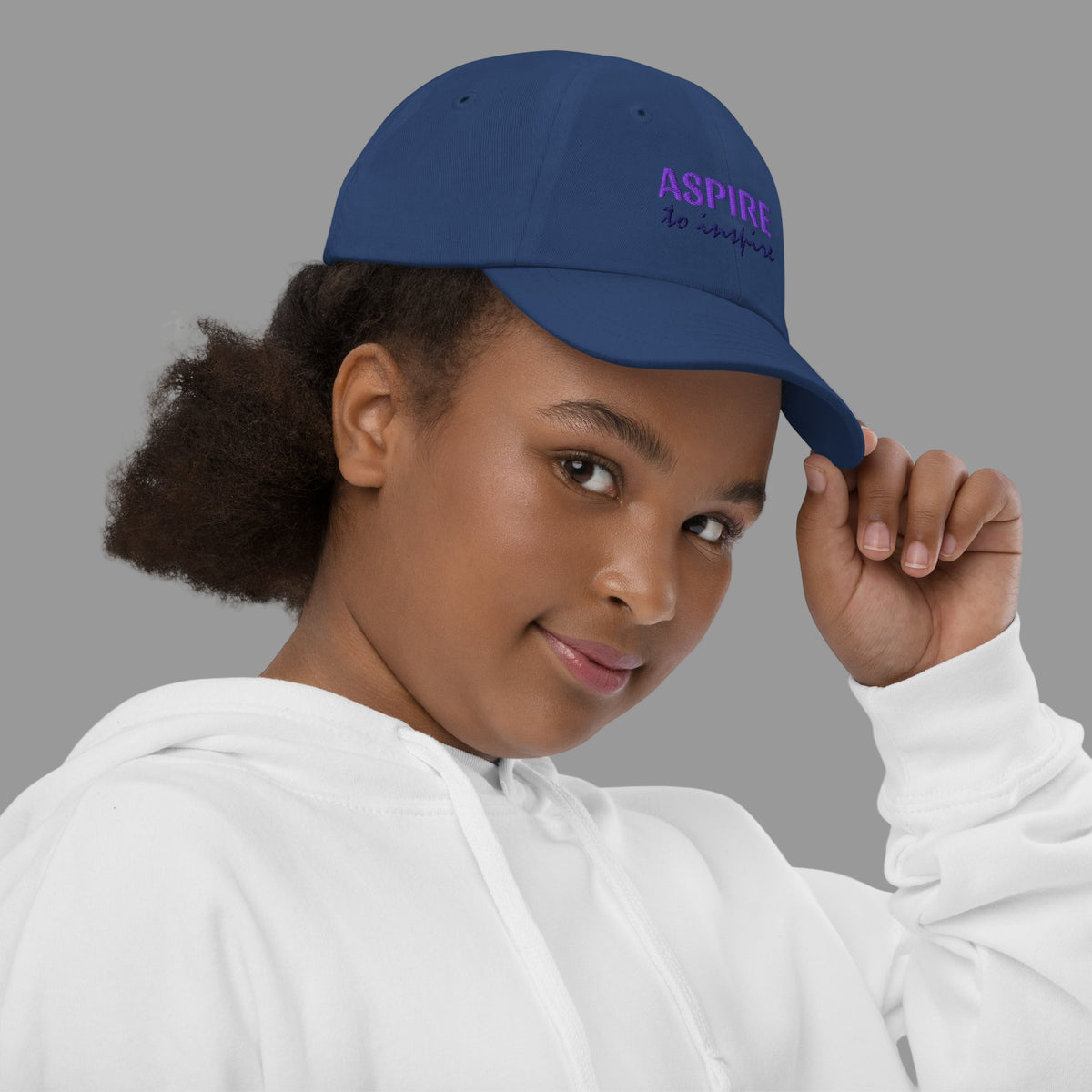 GT4L Aspire to Inspire Youth Baseball Cap, view 23
