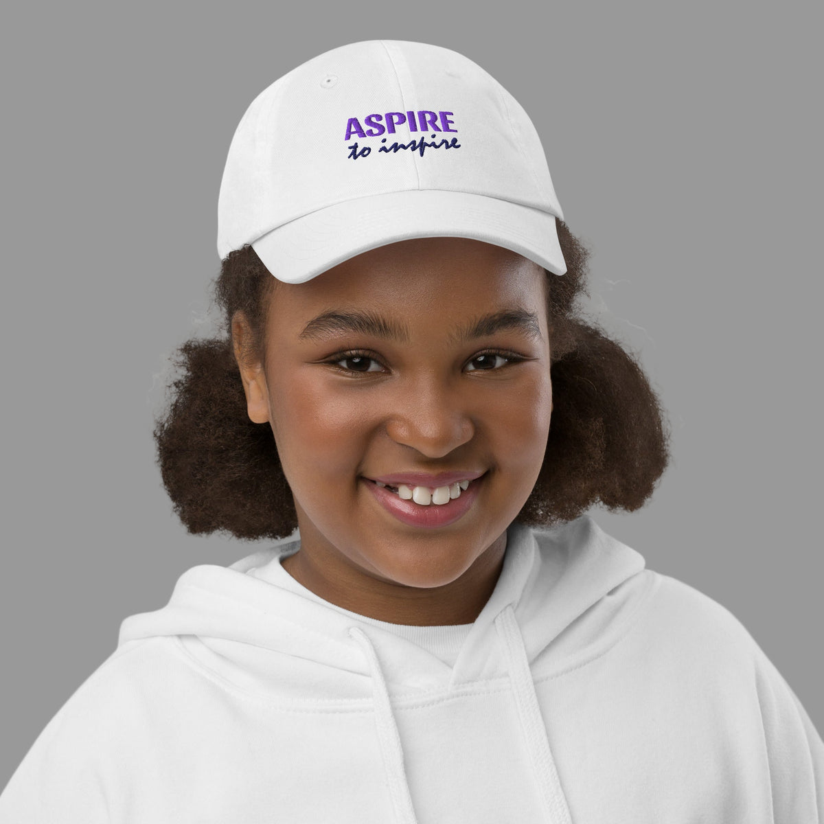 GT4L Aspire to Inspire Youth Baseball Cap, view 40