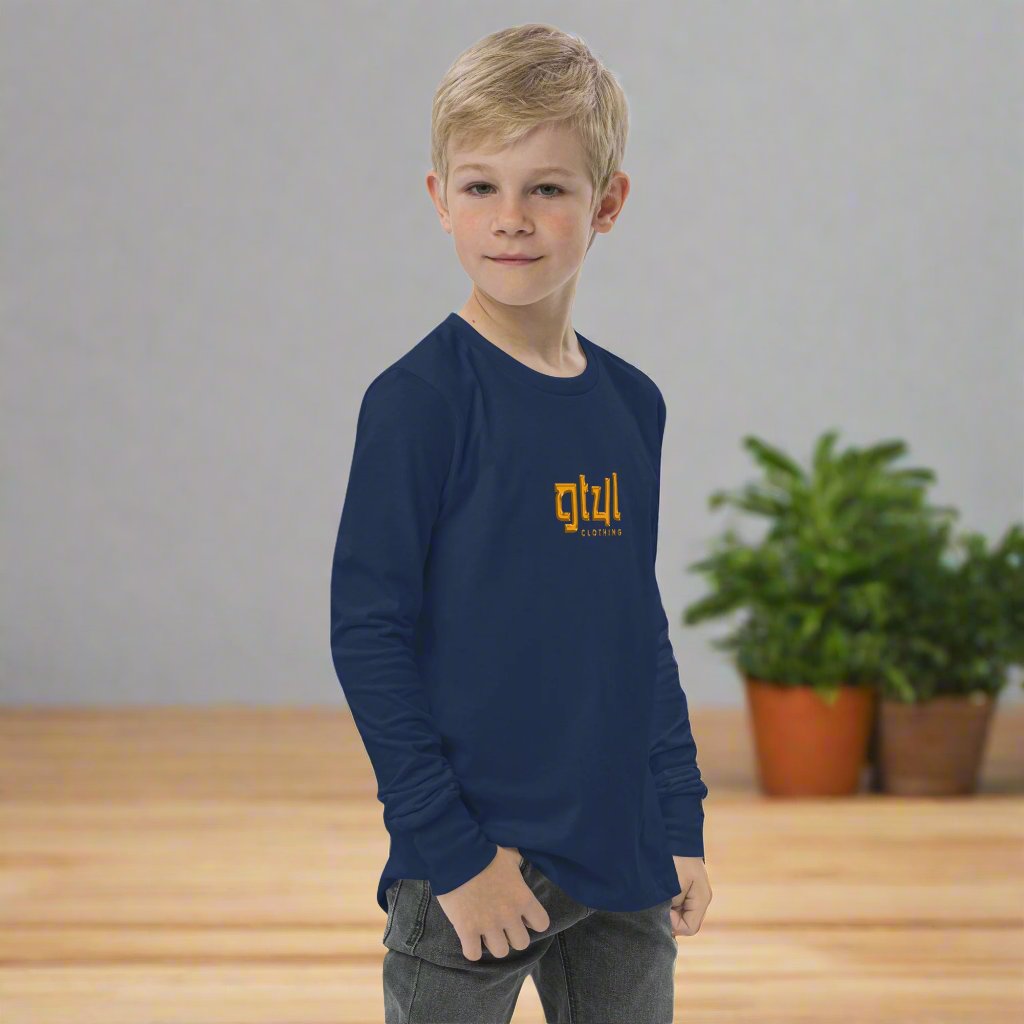 #GT4L Youth Long Sleeve T-shirts. Branded Fashion Clothing & Accessories.