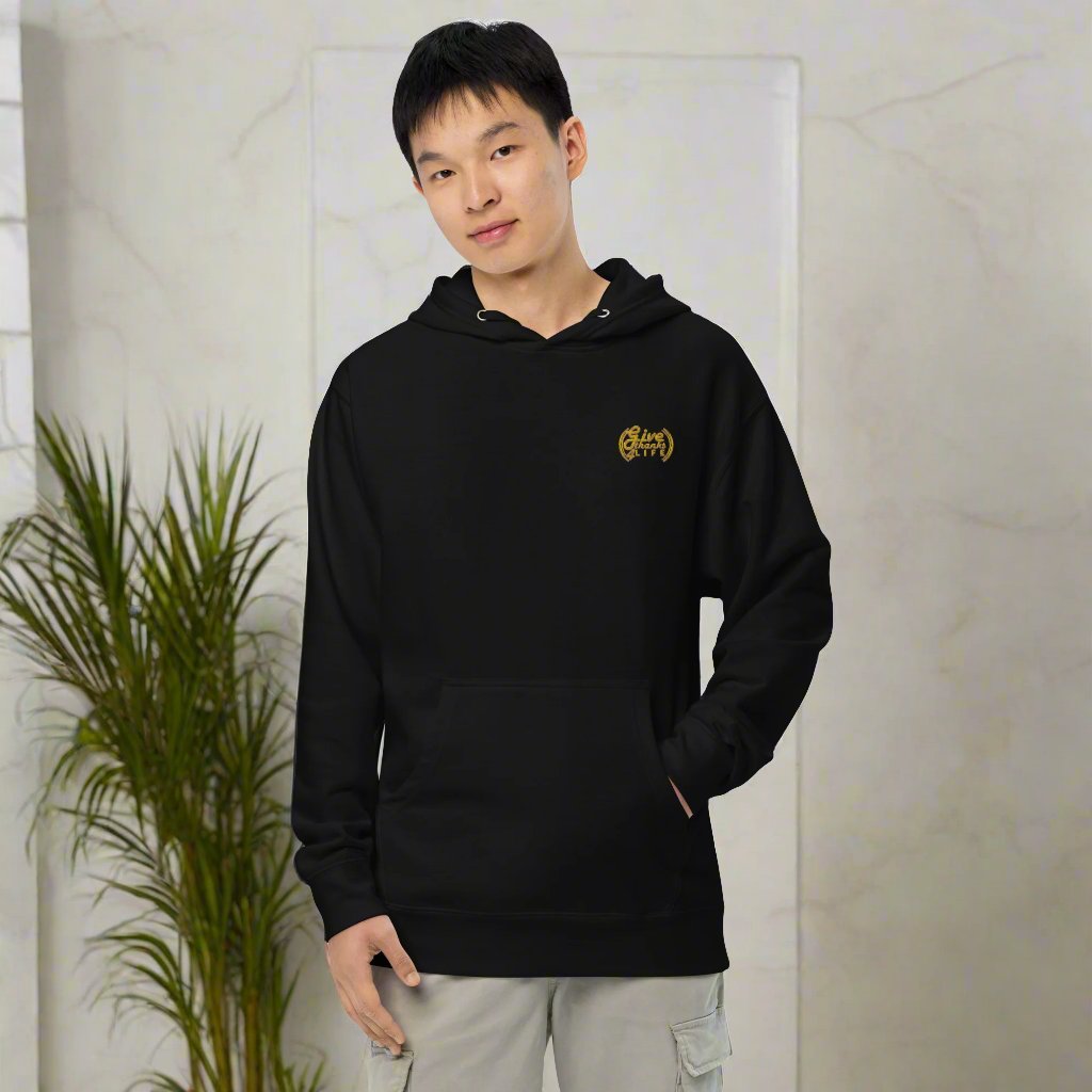 GT4L Men's Embroidered Midweight Hoodie, view 4