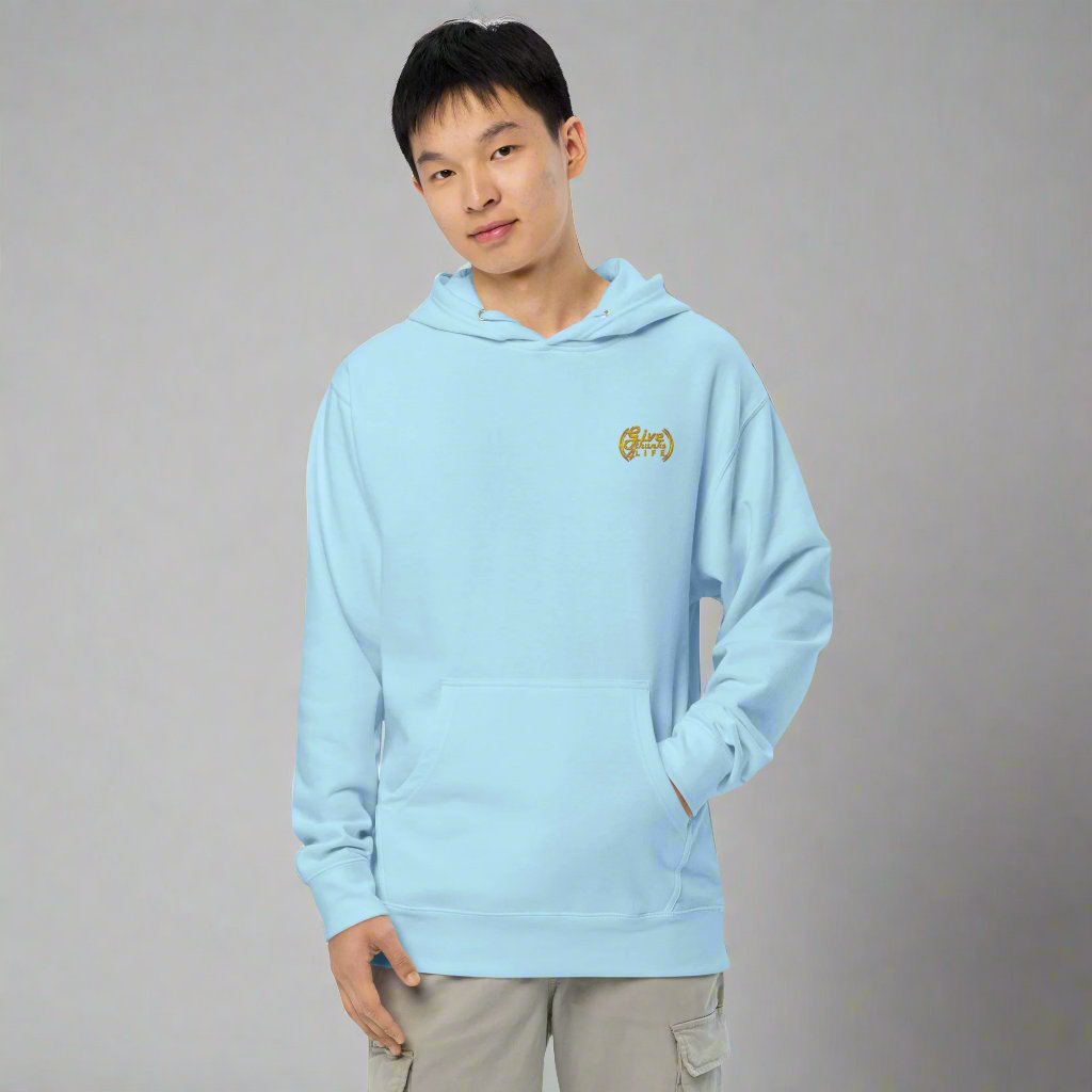 GT4L Men's Embroidered Midweight Hoodie, view 11