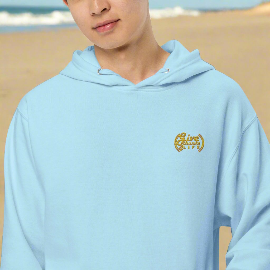 GT4L Men's Embroidered Midweight Hoodie, view 10