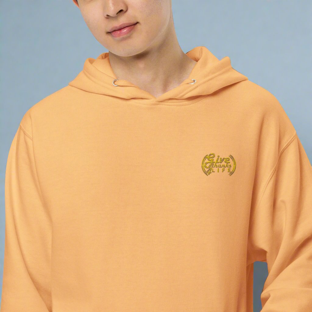 GT4L Men's Embroidered Midweight Hoodie, view 8