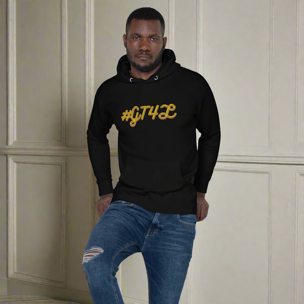 GT4L Men's Embroidered Hoodie